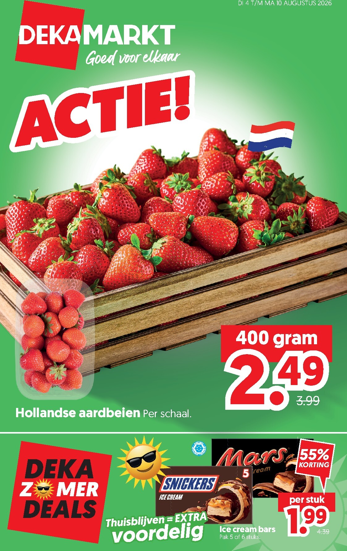 dekamarkt - Dekamarkt folder voor volgende week van dinsdag 04-08-2026 tot maandag 10-08-2026 - page: 1