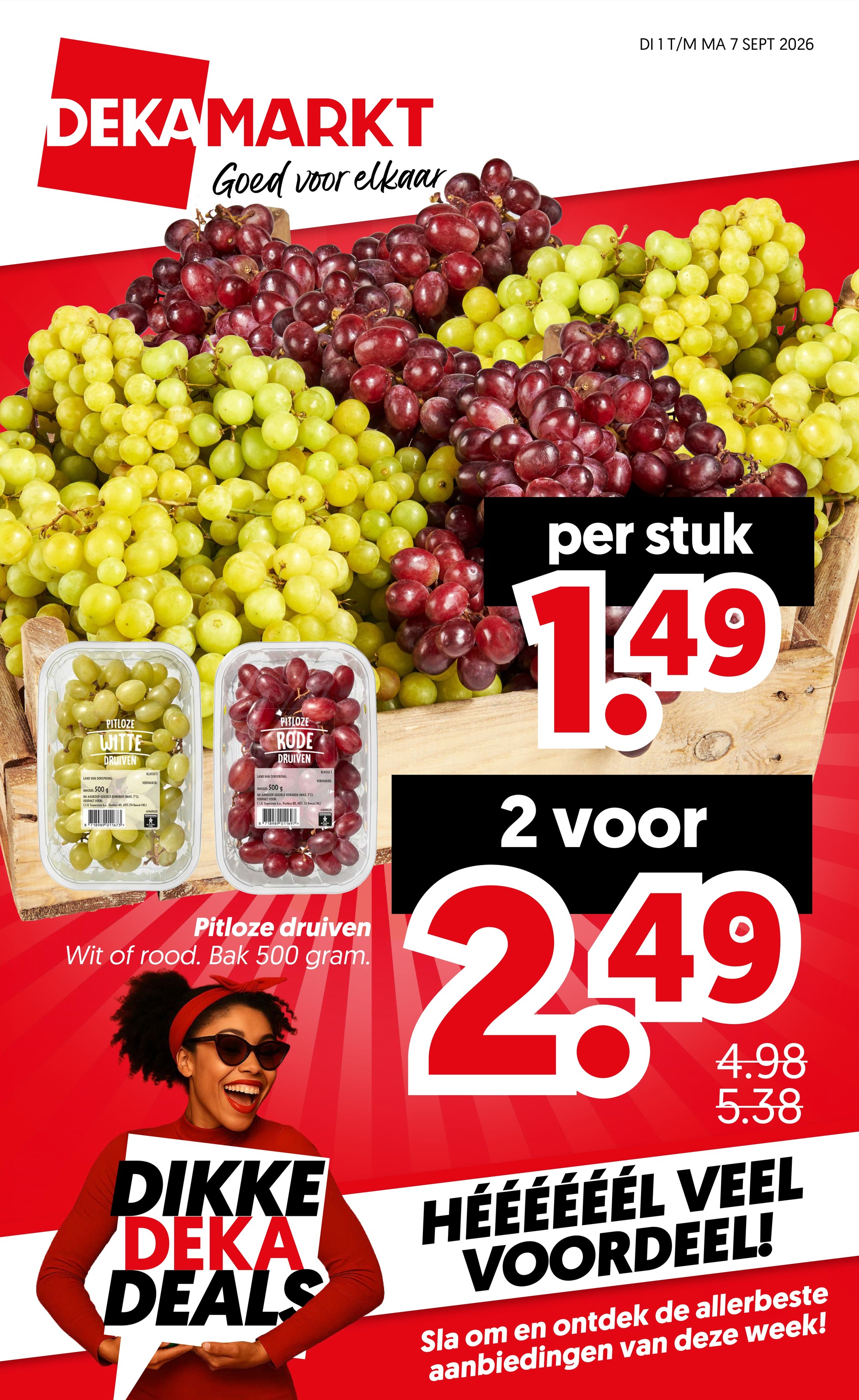 dekamarkt - Dekamarkt folder voor volgende week van dinsdag 01-09-2026 tot maandag 07-09-2026
