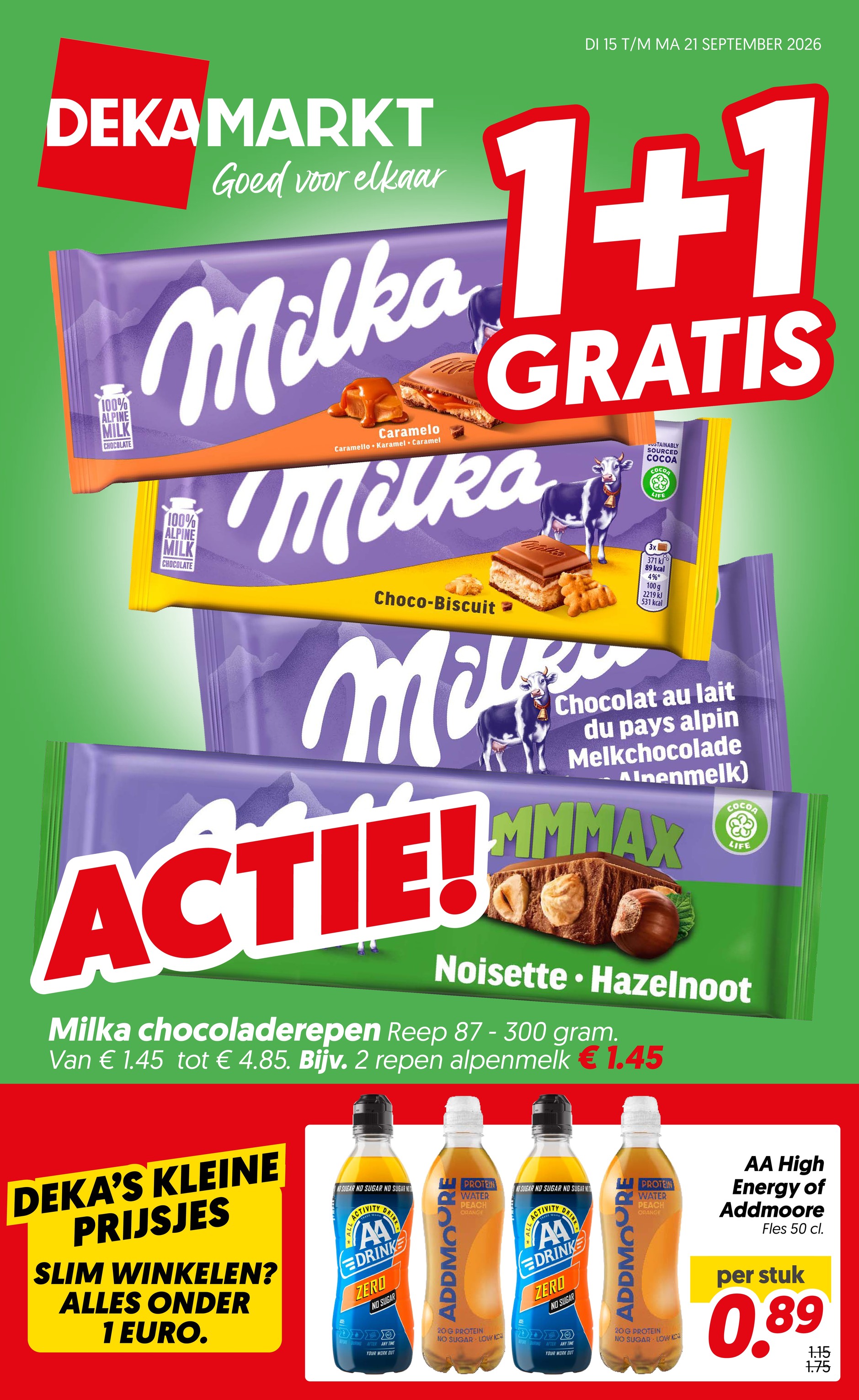 dekamarkt - Dekamarkt folder voor volgende week van dinsdag 15-09-2026 tot maandag 21-09-2026