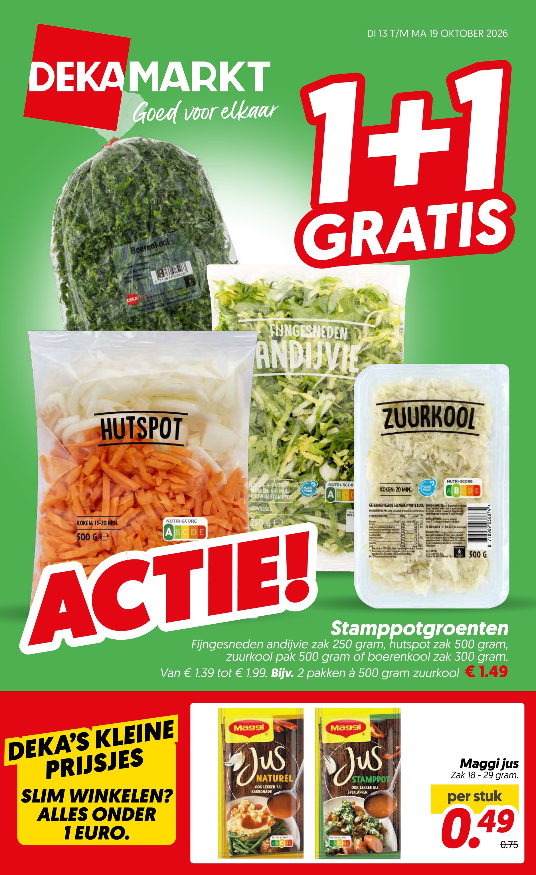 dekamarkt - Dekamarkt folder voor volgende week van dinsdag 13-10-2026 tot maandag 19-10-2026 - page: 1