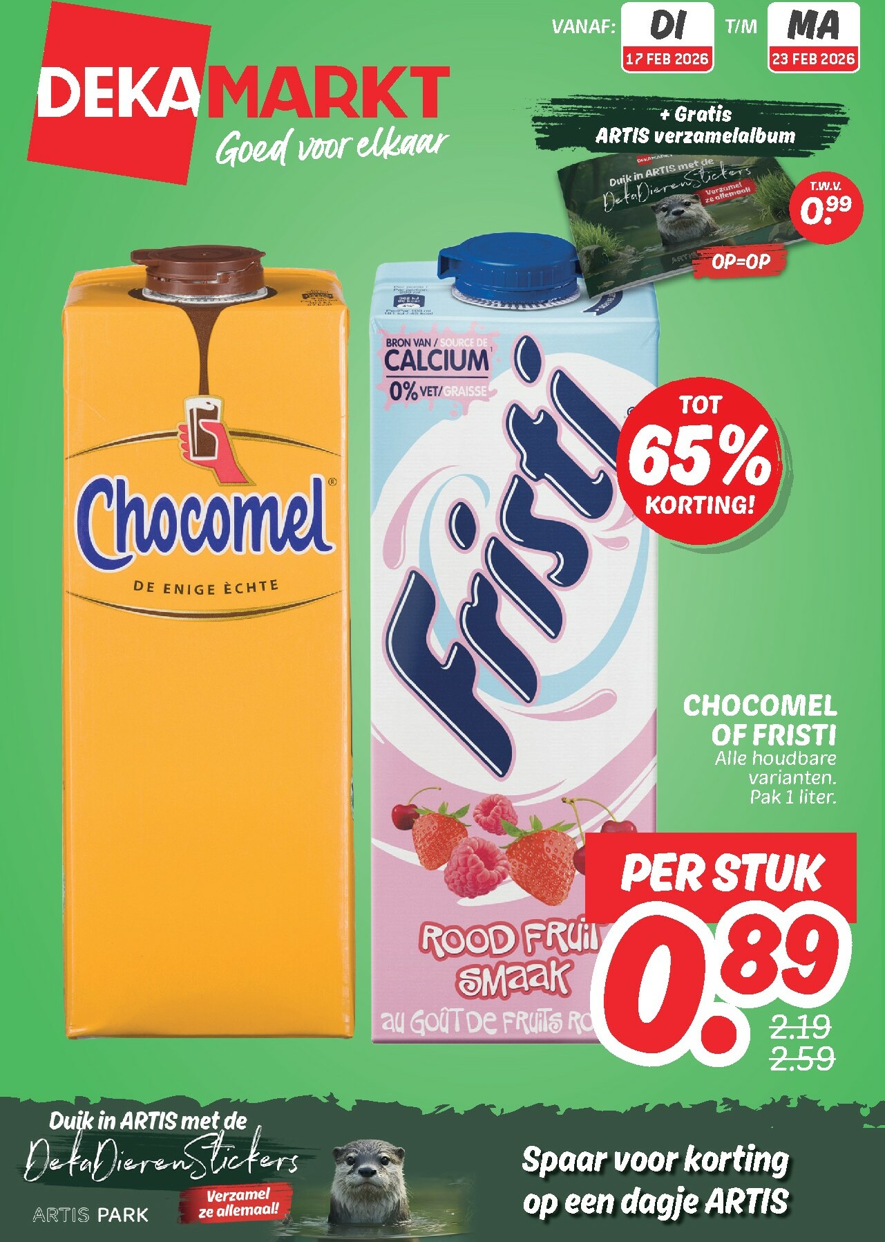 dekamarkt - De Dekamarkt folder geldig vanaf 17-02-2026 t/m 23-02-2026 - page: 1