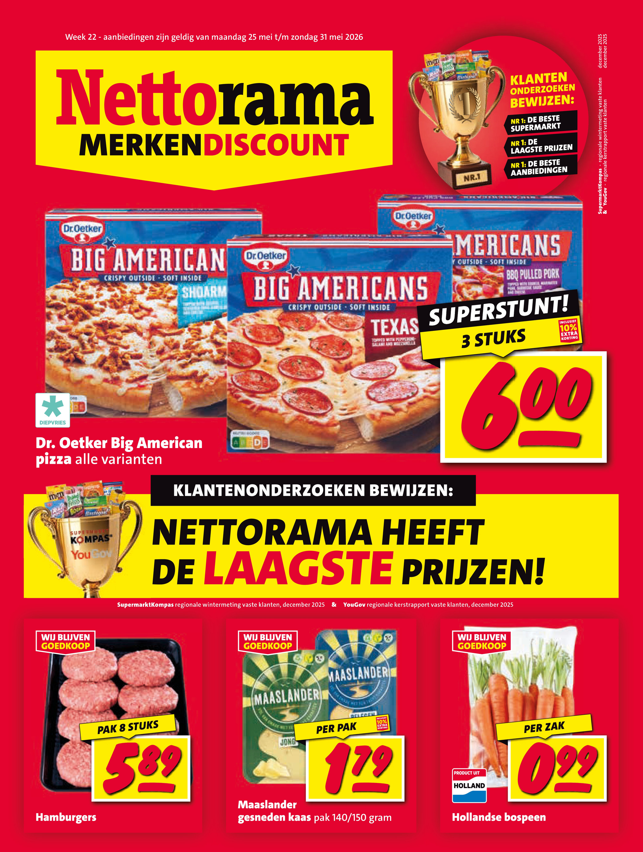 nettorama - Nettorama folder voor volgende week van maandag 25-05-2026 tot zondag 31-05-2026