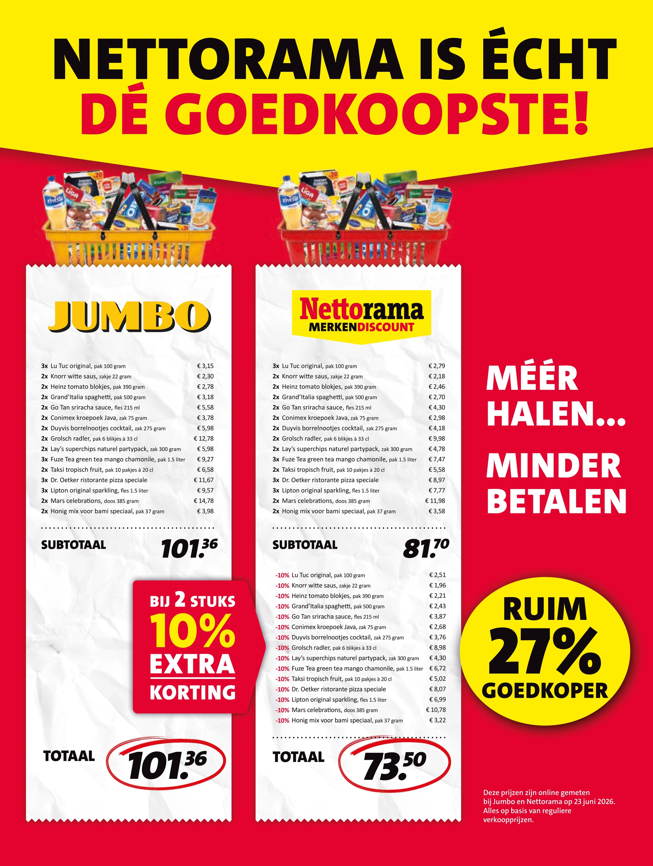 nettorama - Nettorama folder voor volgende week van maandag 06-07-2026 tot zondag 12-07-2026 - page: 35