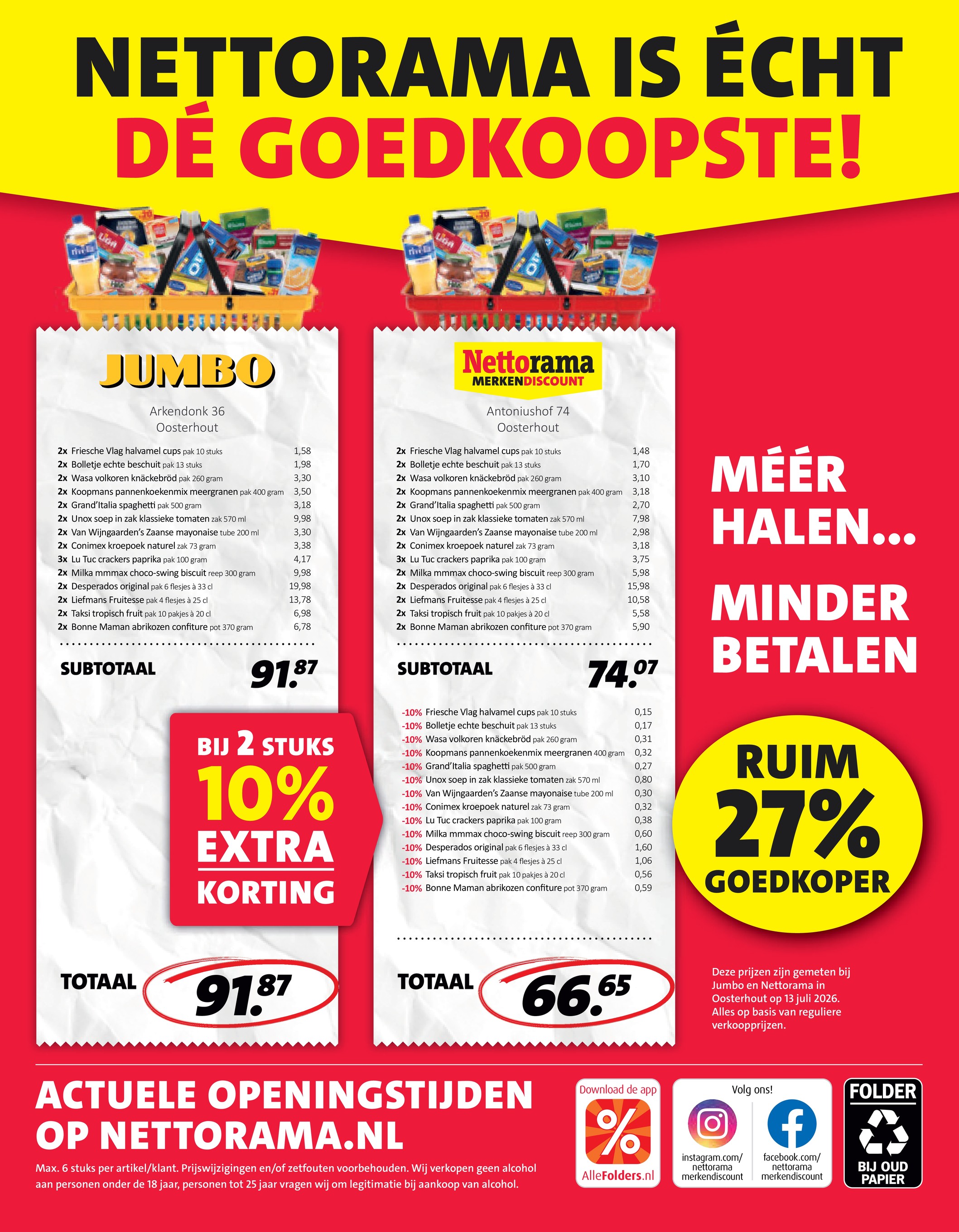 nettorama - Nettorama folder voor volgende week van maandag 27-07-2026 tot zondag 02-08-2026 - page: 33
