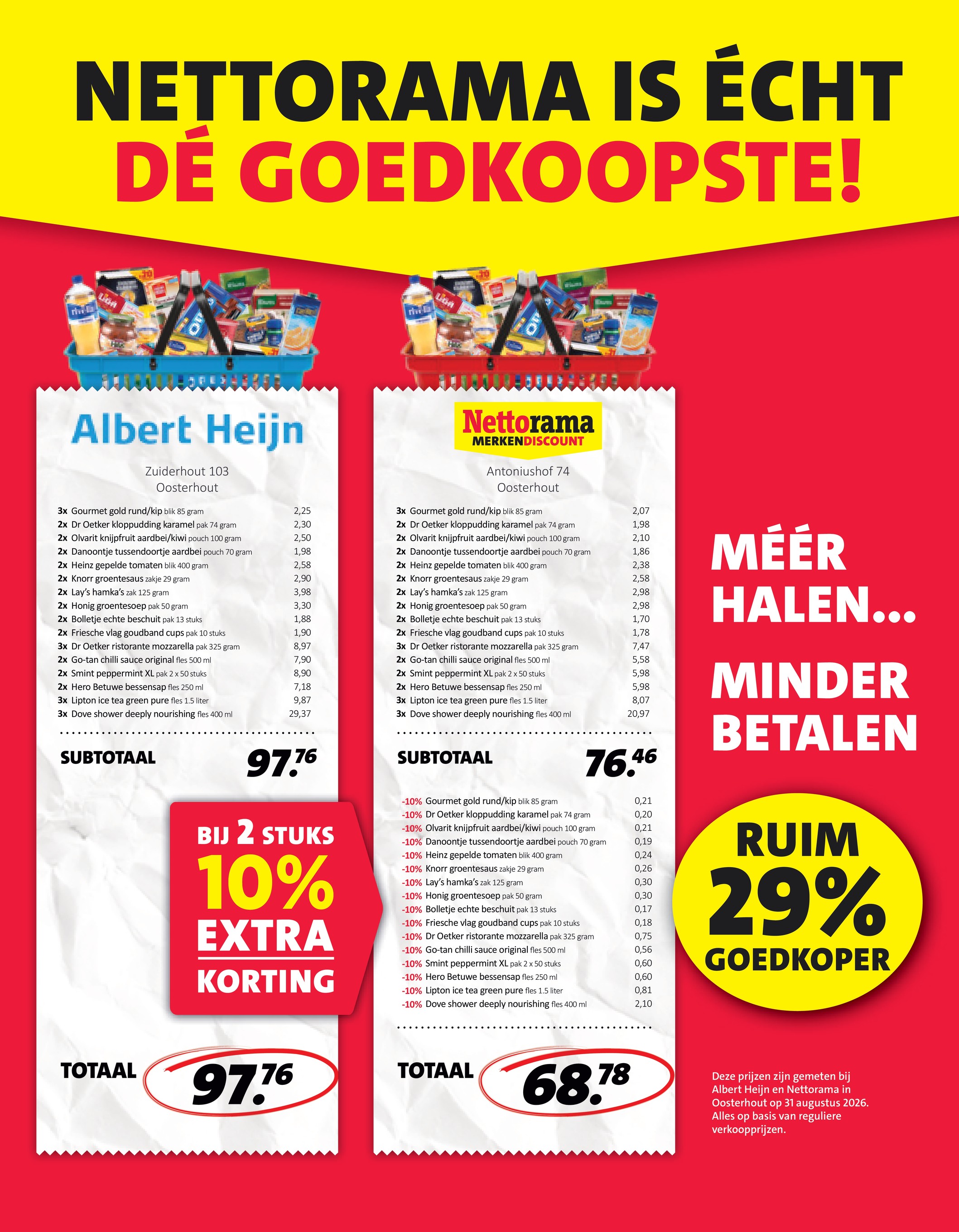 nettorama - Nettorama folder voor volgende week van maandag 14-09-2026 tot zondag 20-09-2026 - page: 32