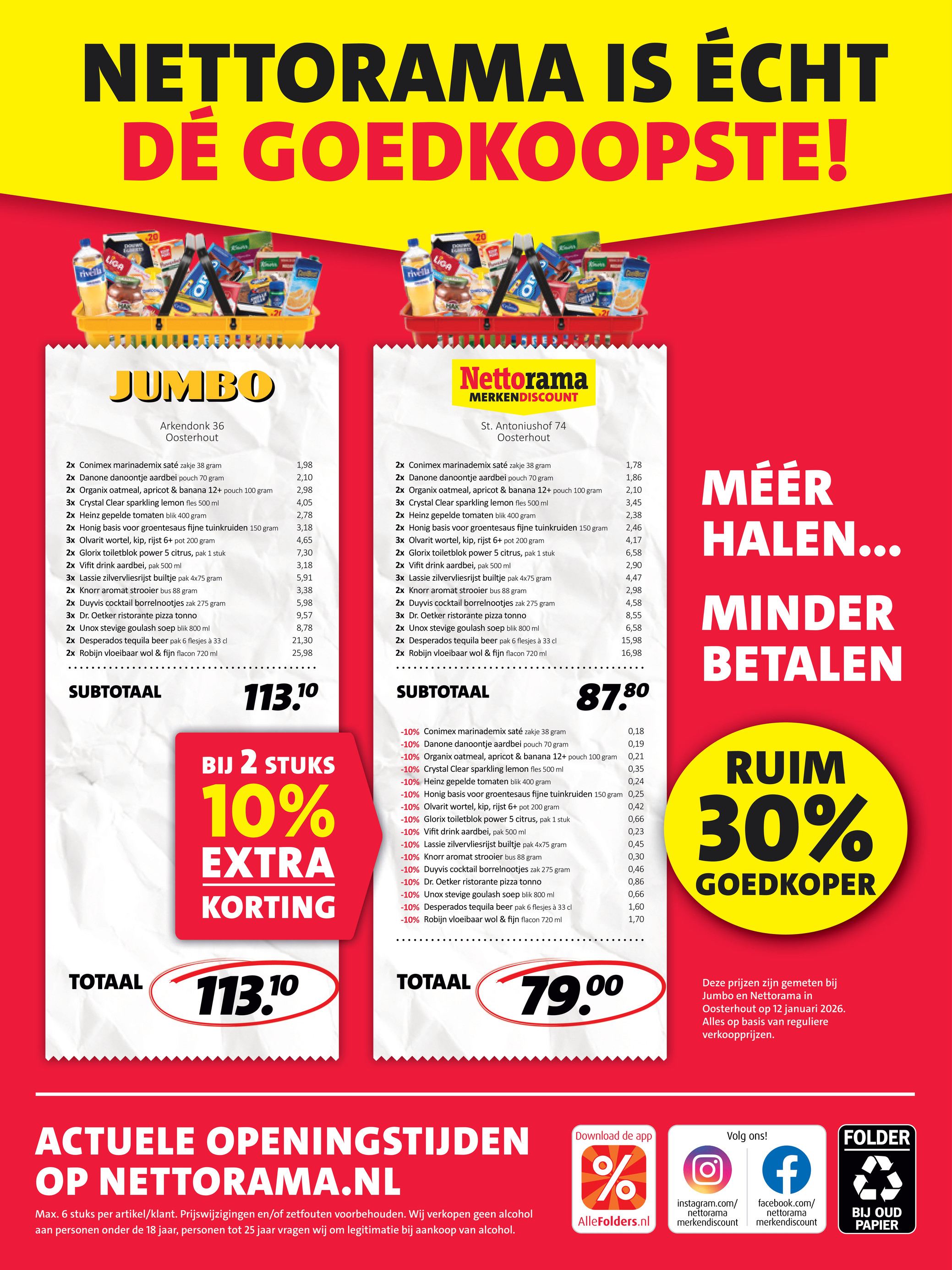 nettorama - De Nettorama folder geldig vanaf 26-01 t/m 01-02 - page: 12