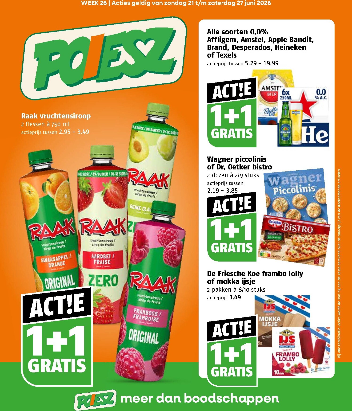 poiesz - Poiesz folder voor volgende week van zondag 21-06-2026 tot zaterdag 27-06-2026