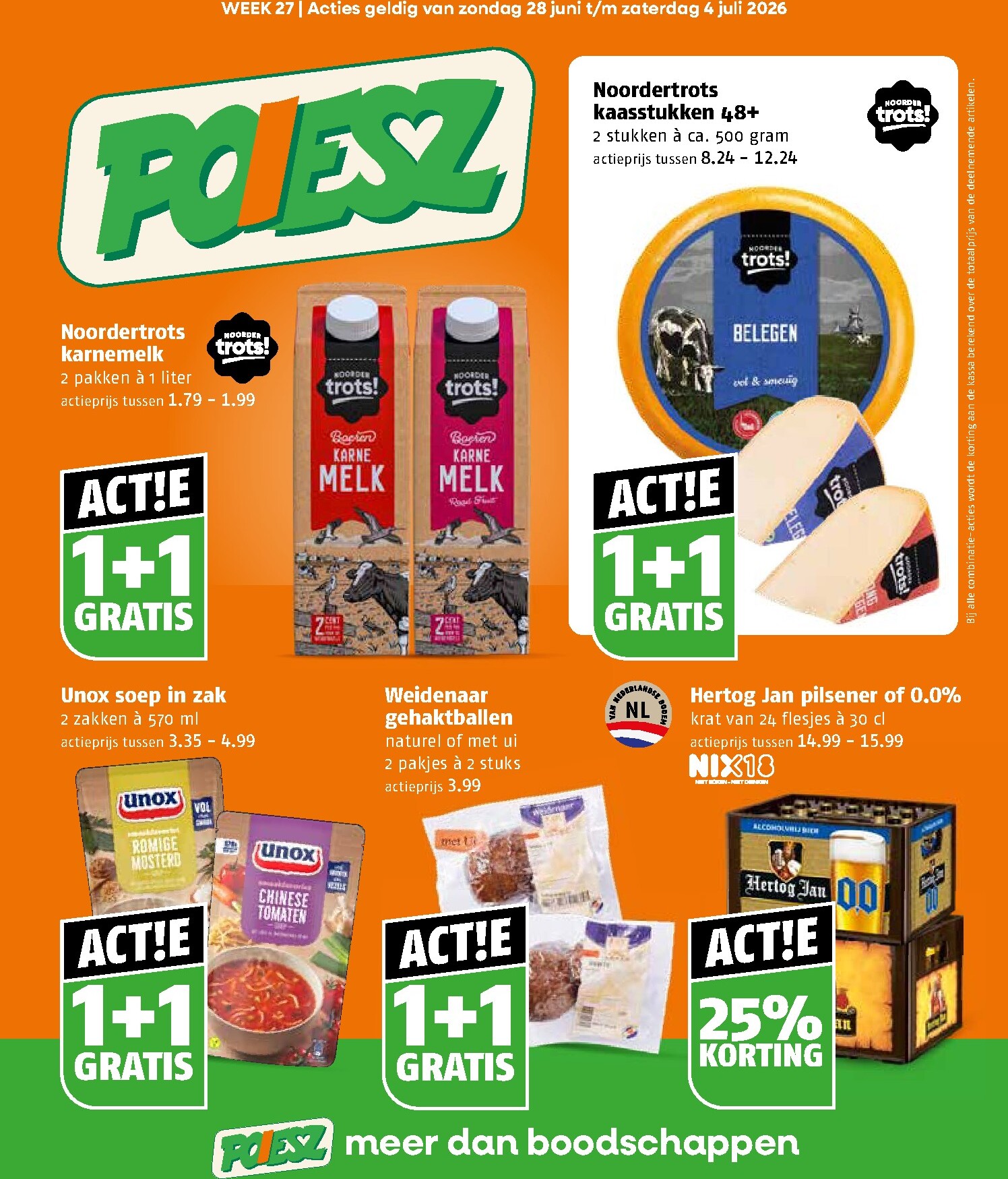 poiesz - Poiesz folder voor volgende week van zondag 28-06-2026 tot zaterdag 04-07-2026