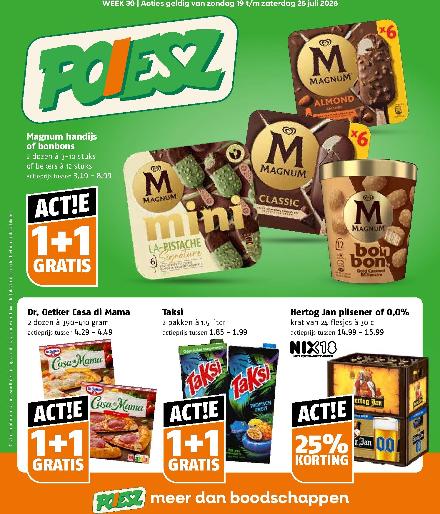 poiesz - Poiesz folder voor volgende week van zondag 19-07-2026 tot zaterdag 25-07-2026