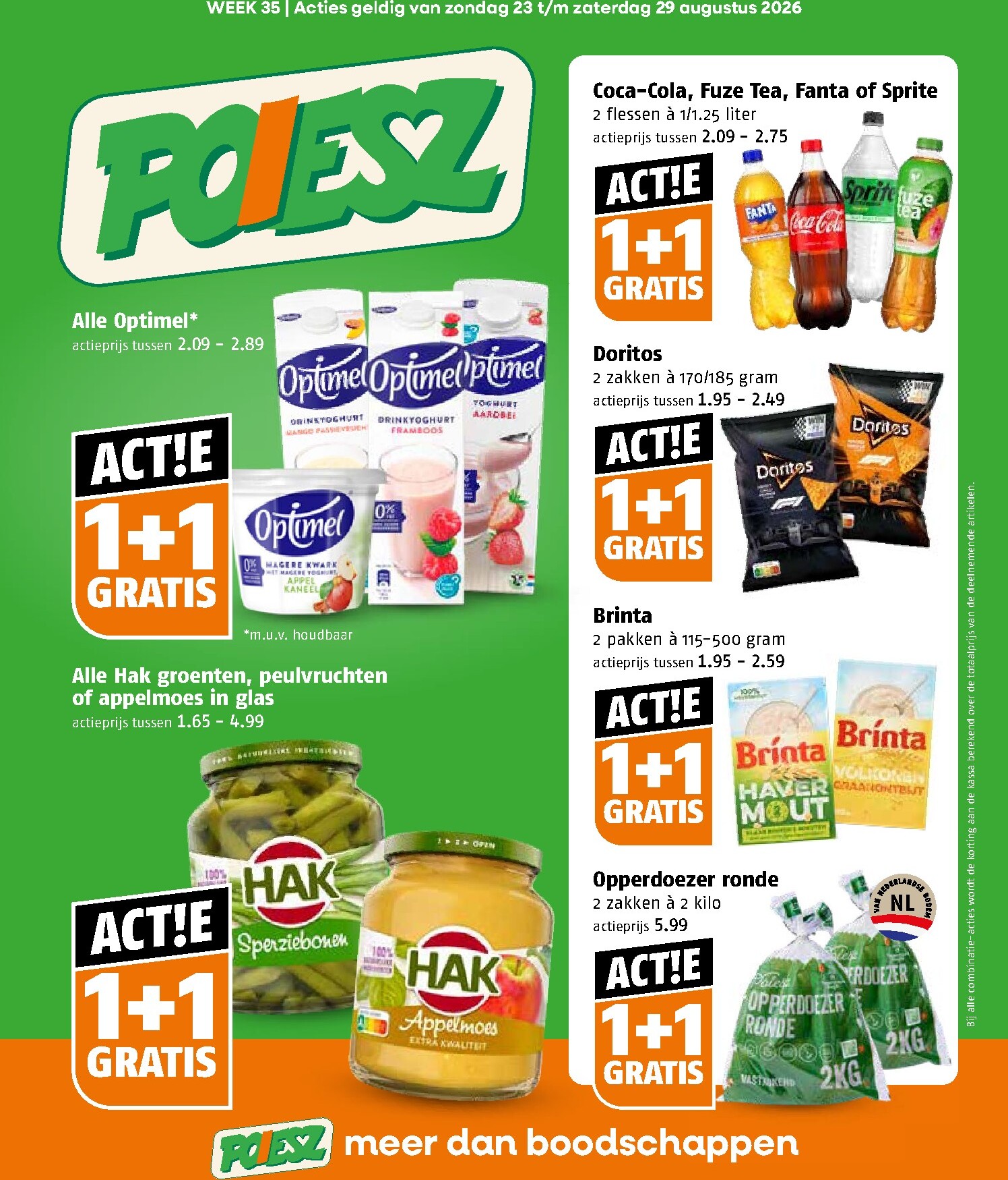 poiesz - Poiesz folder voor volgende week van zondag 23-08-2026 tot zaterdag 29-08-2026