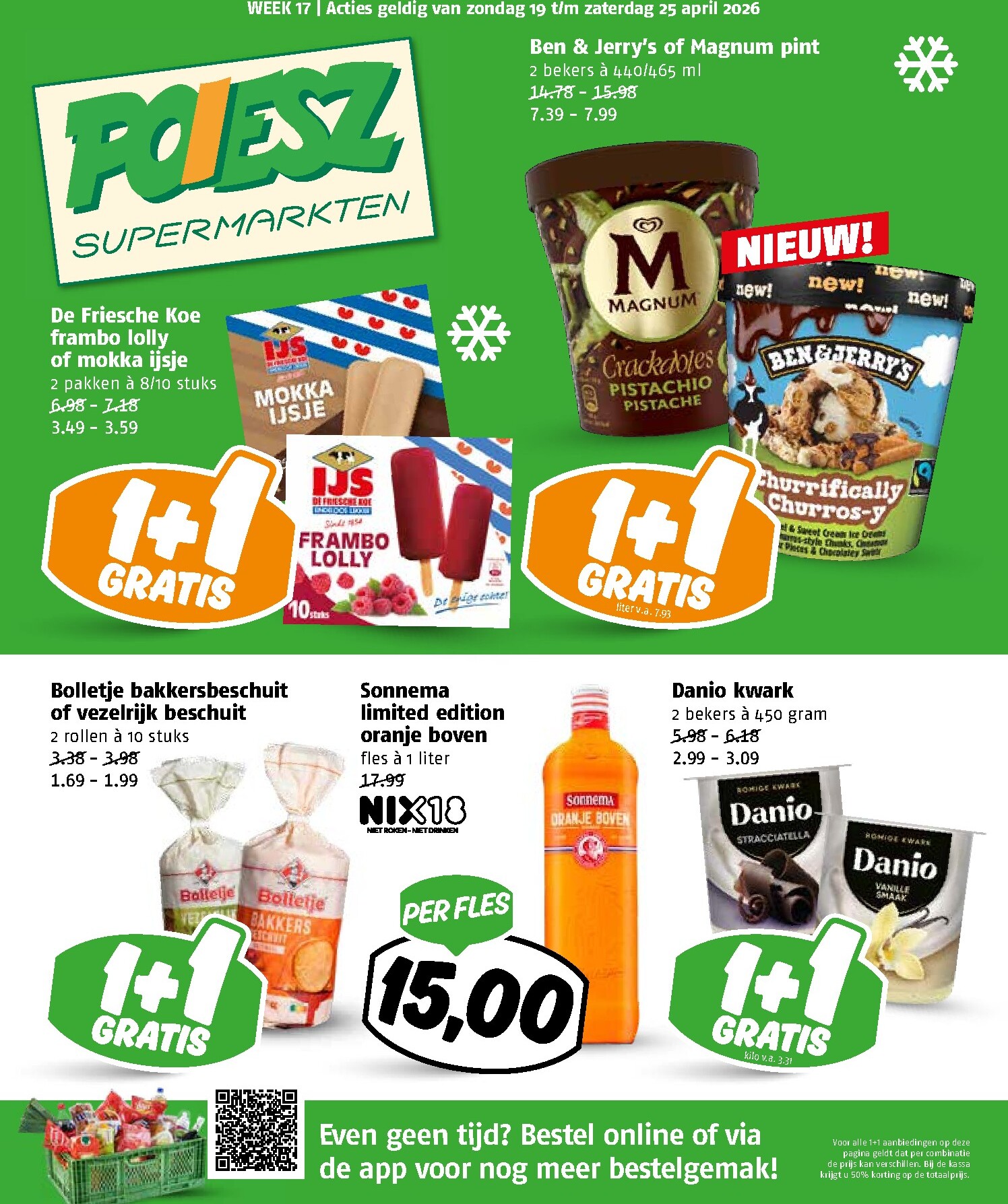 poiesz - Poiesz folder voor volgende week van zondag 19-04-2026 tot zaterdag 25-04-2026 - page: 1