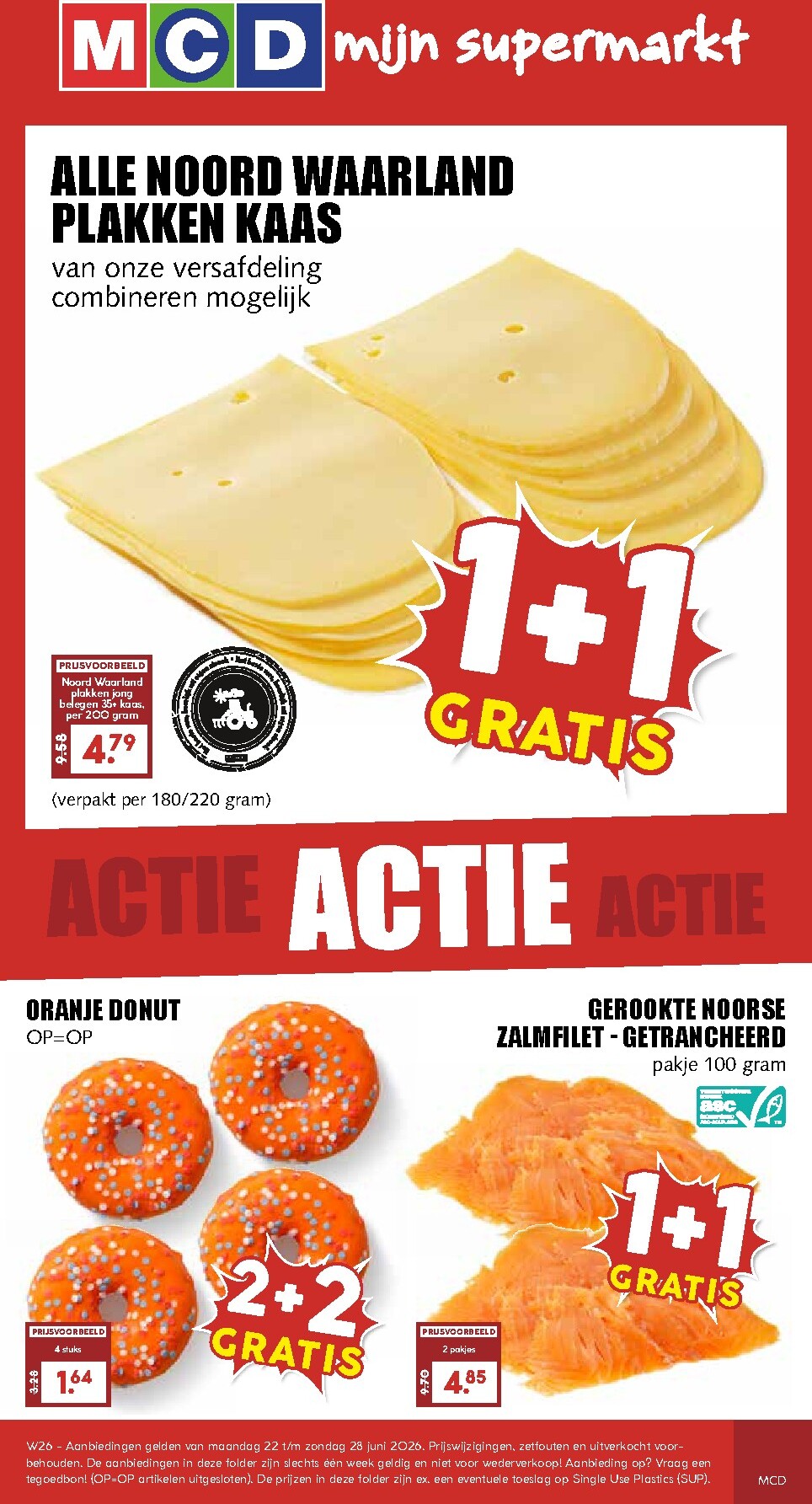 mcd - MCD - Supermarkten folder voor volgende week van maandag 22-06-2026 tot zondag 28-06-2026