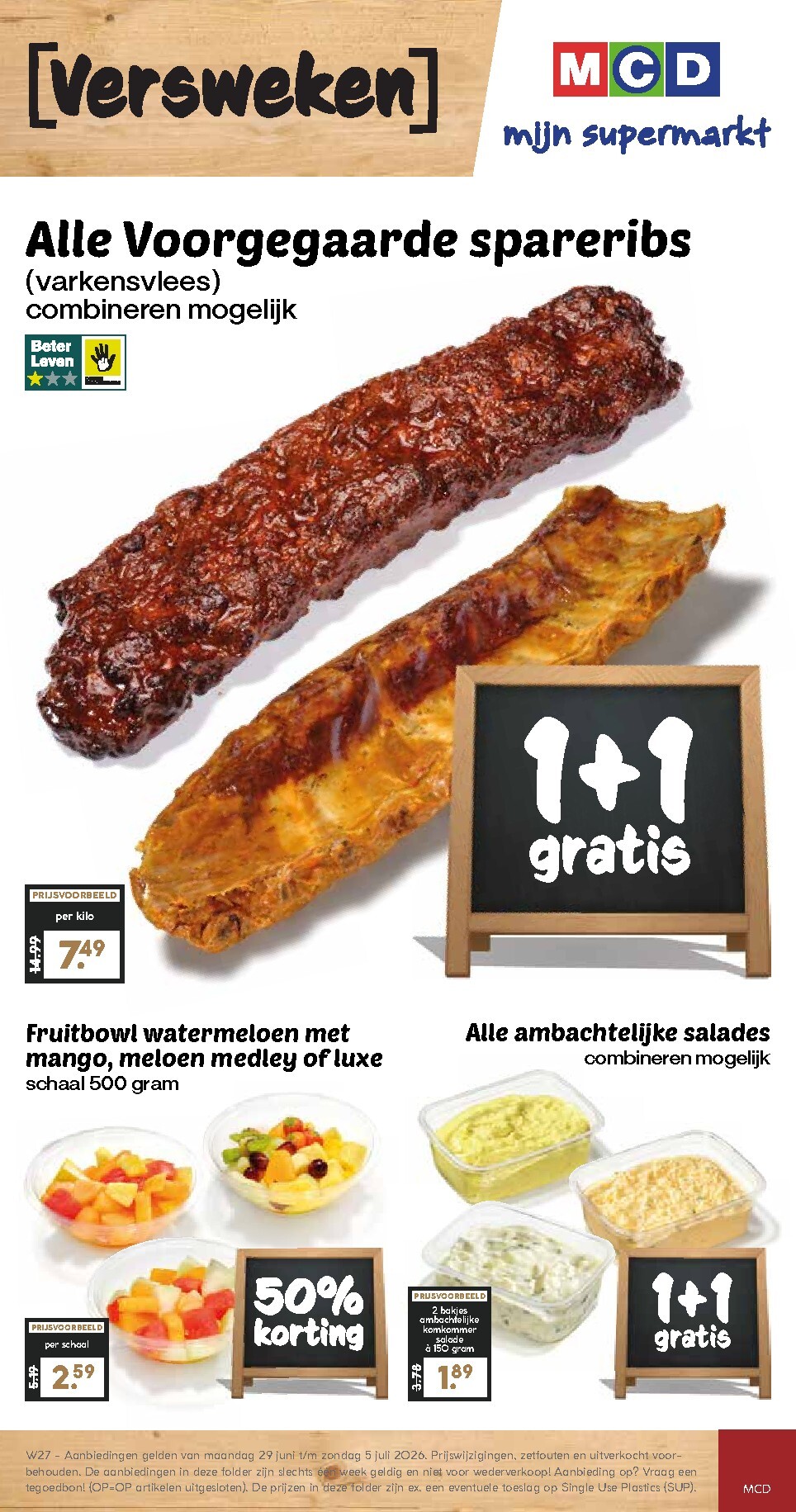 mcd - MCD - Supermarkten folder voor volgende week van maandag 29-06-2026 tot zondag 05-07-2026