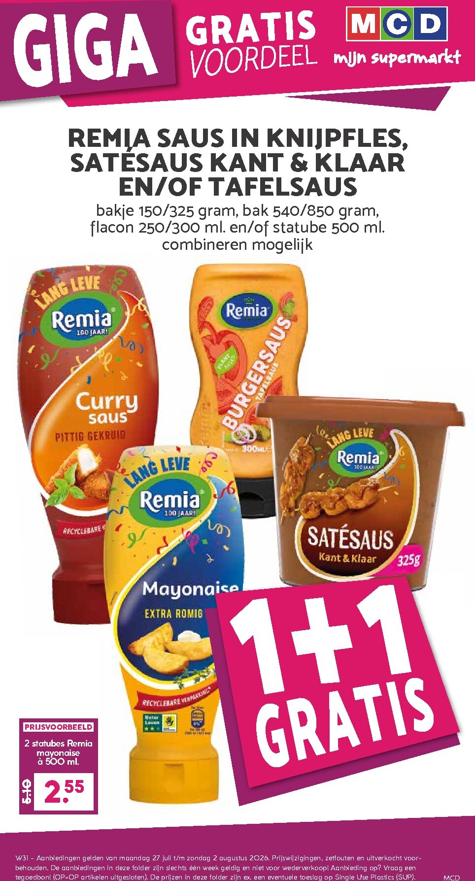 mcd - MCD - Supermarkten folder voor volgende week van maandag 27-07-2026 tot zondag 02-08-2026