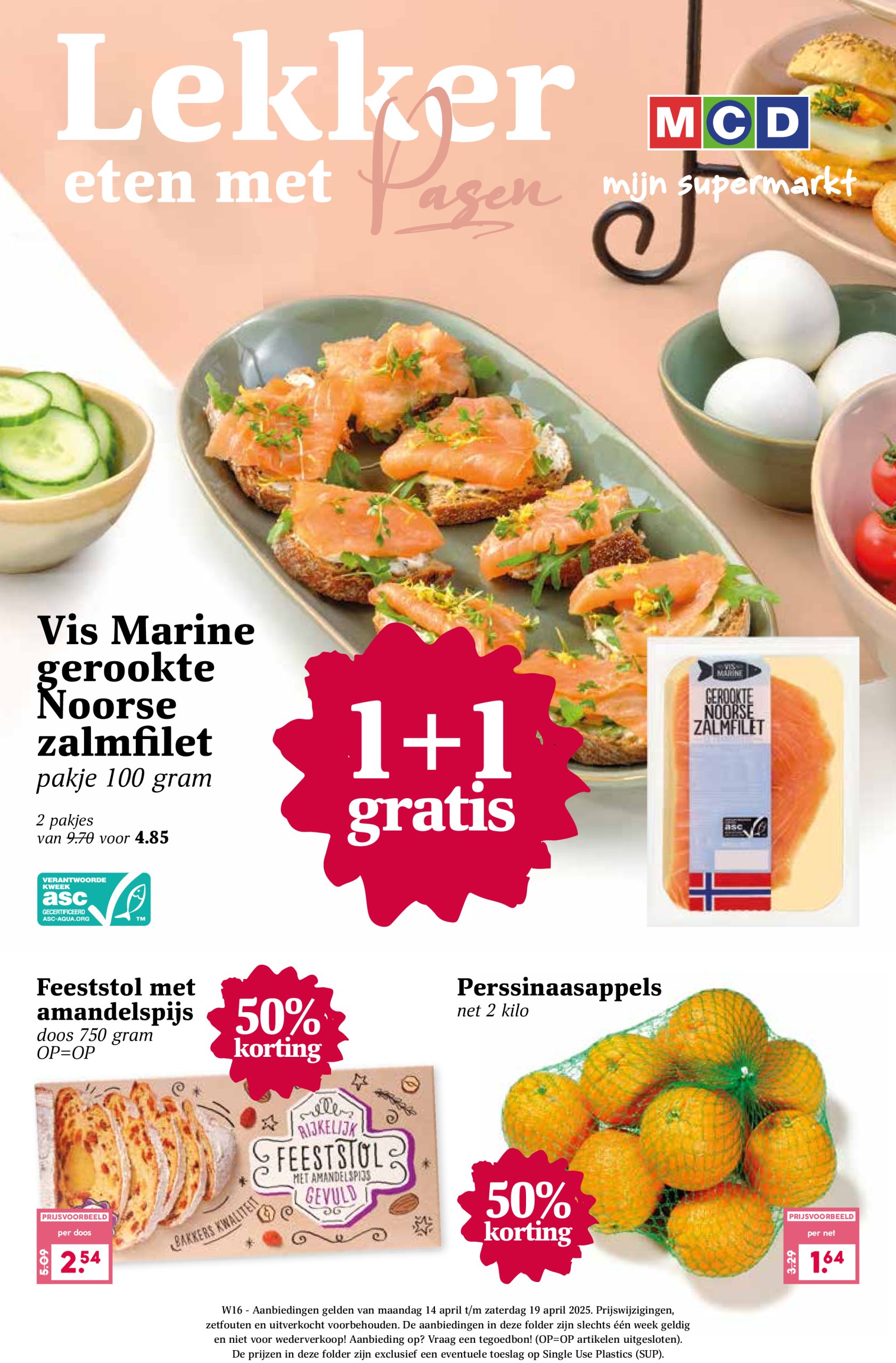 mcd - MCD folder geldig vanaf 14-04 t/m 19-04