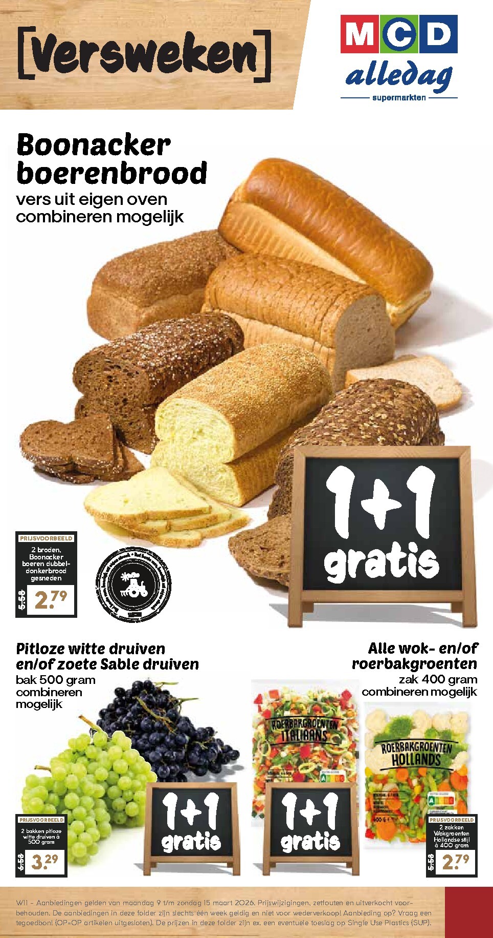 mcd - De MCD - Versweken folder geldig vanaf 09-03-2026 t/m 15-03-2026 - page: 1