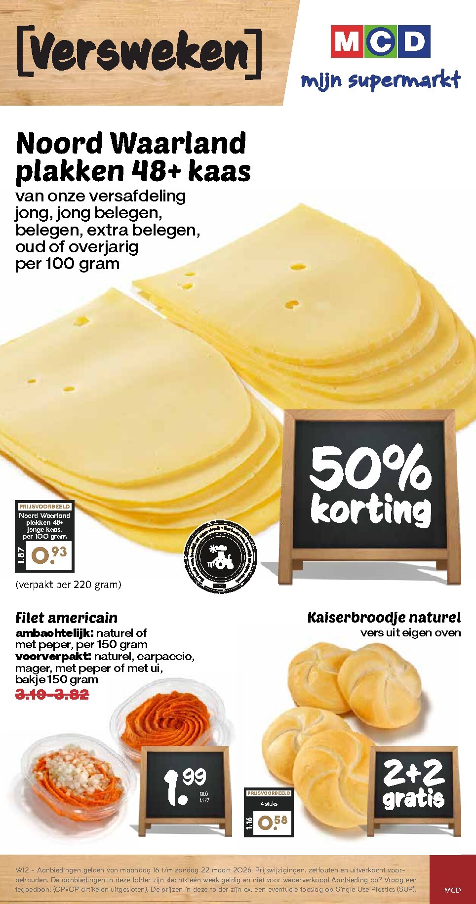 mcd - De MCD - Supermarkt folder geldig vanaf 16-03-2026 t/m 22-03-2026