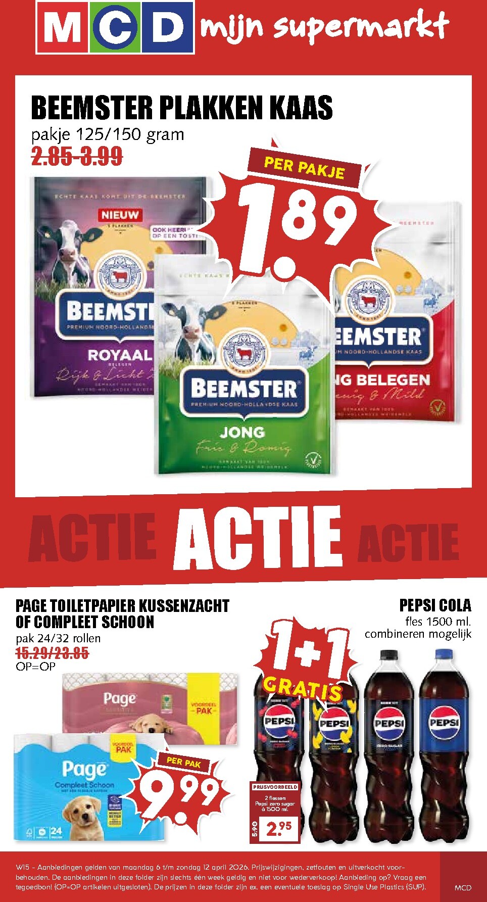 mcd - De MCD folder geldig vanaf 06-04-2026 t/m 12-04-2026