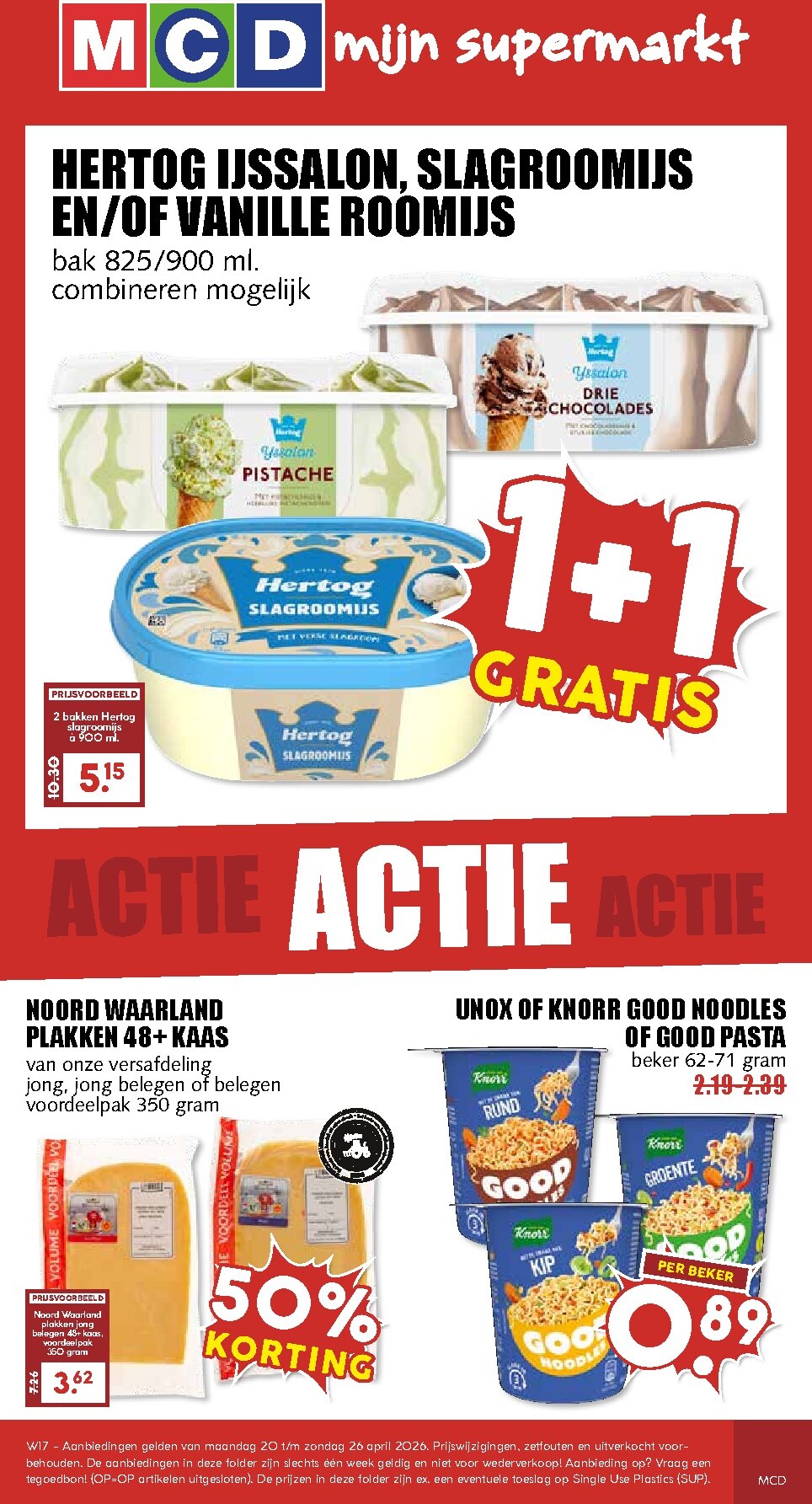 mcd - MCD - Supermarkt folder voor volgende week van maandag 20-04-2026 tot zondag 26-04-2026