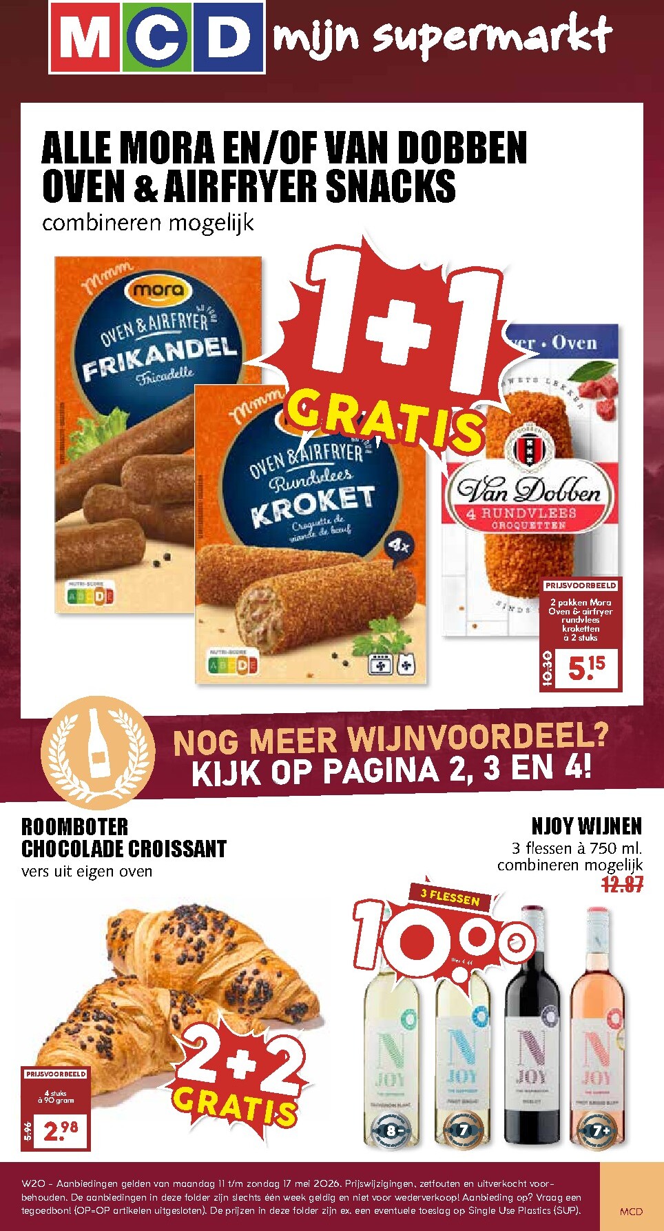 mcd - MCD - Supermarkt folder voor volgende week van maandag 11-05-2026 tot zondag 17-05-2026
