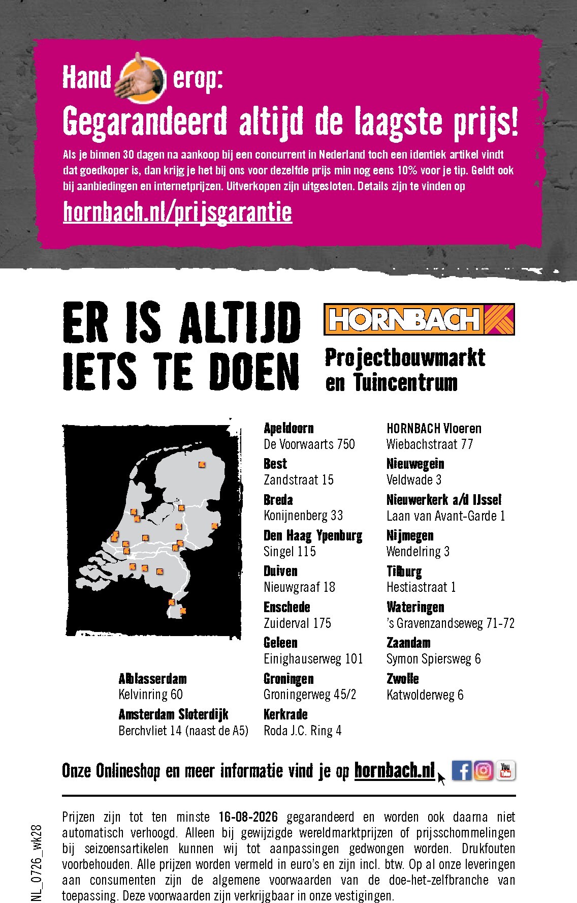 hornbach - Huidige Hornbach - Hout, bouwstoffen en schroeven folder geldig van maandag 06-07-2026 tot zondag 16-08-2026 - page: 43