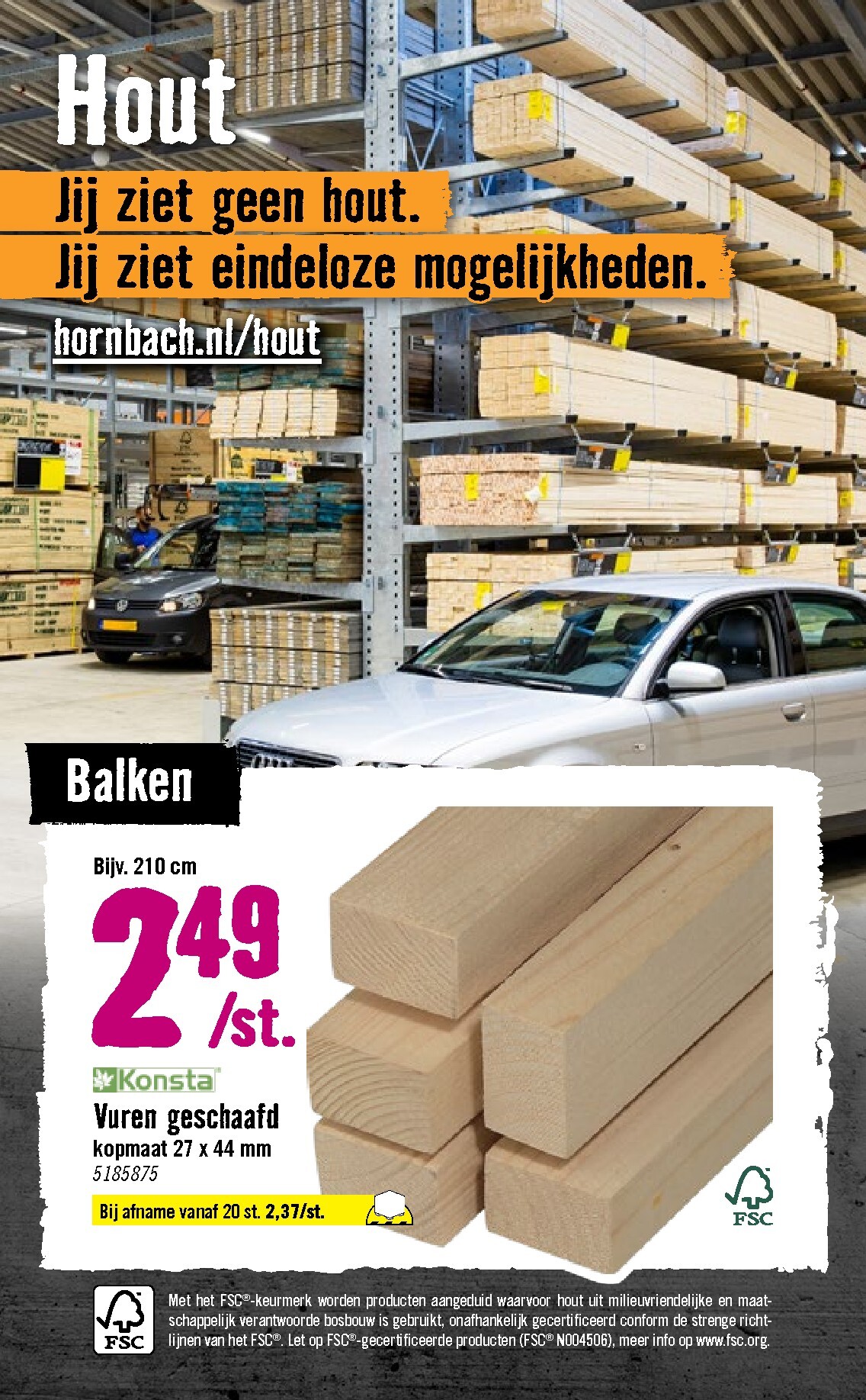 hornbach - Huidige Hornbach - Hout, bouwstoffen en schroeven folder geldig van maandag 06-07-2026 tot zondag 16-08-2026 - page: 2
