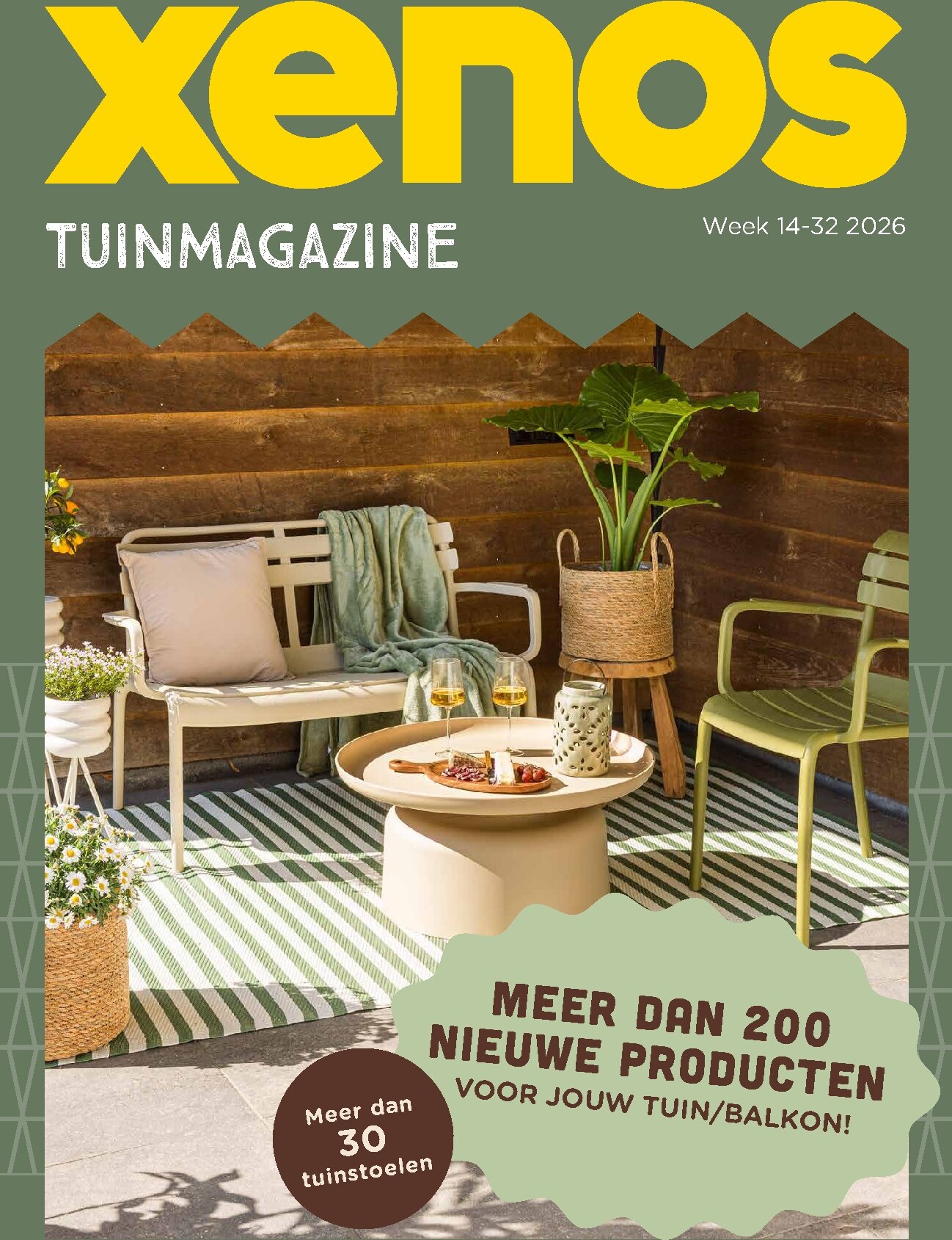xenos - De Xenos - Tuinmagazine folder geldig vanaf 30-03-2026 t/m 09-08-2026