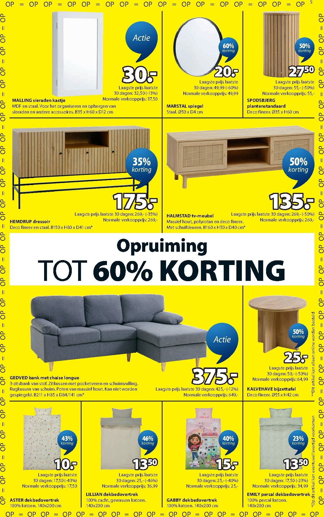 jysk - Huidige JYSK folder geldig van woensdag 27-05-2026 tot zondag 07-06-2026 - page: 5