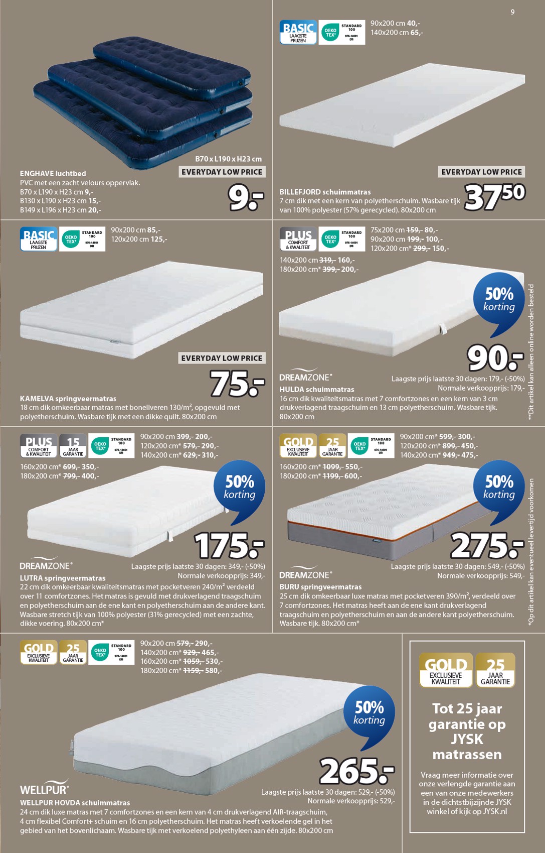jysk - JYSK folder geldig vanaf 22-09 t/m 05-10 - page: 9