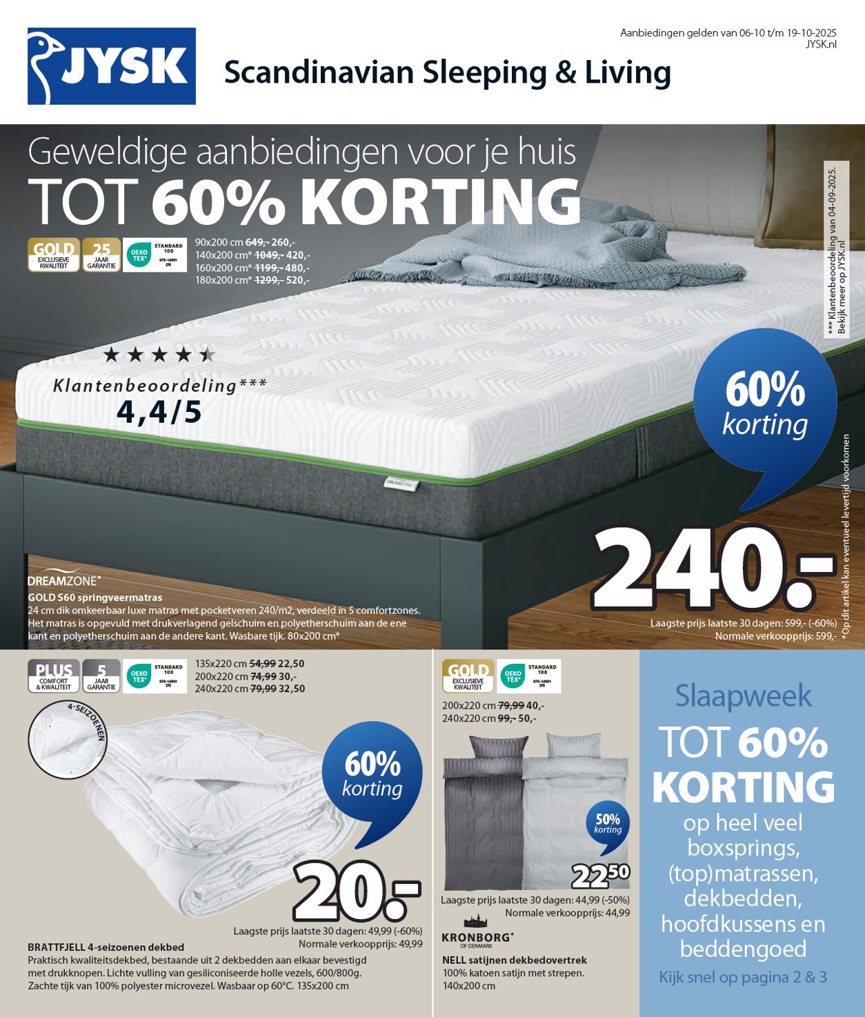 jysk - JYSK folder geldig vanaf 06-10 t/m 19-10