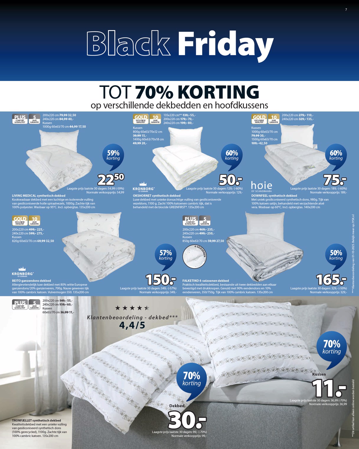 jysk - De JYSK folder geldig vanaf 24-11 t/m 01-12 - page: 7