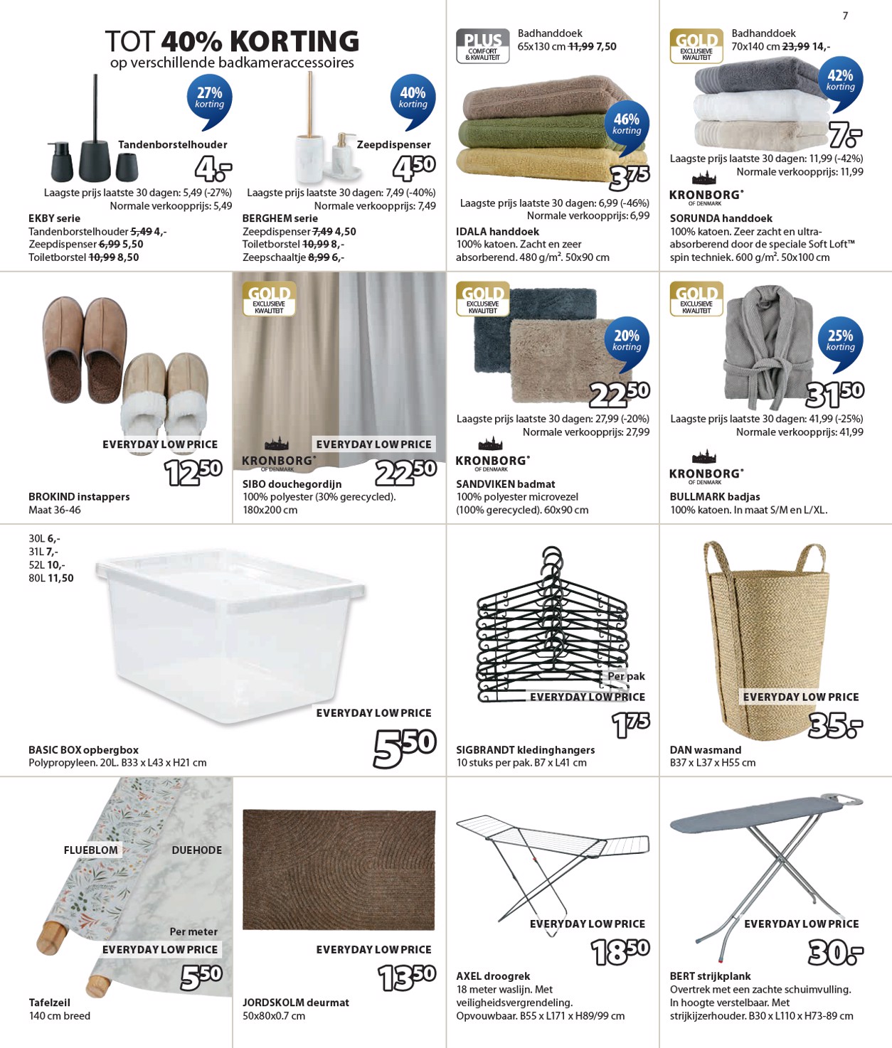 jysk - De JYSK folder geldig vanaf 05-01 t/m 18-01 - page: 7
