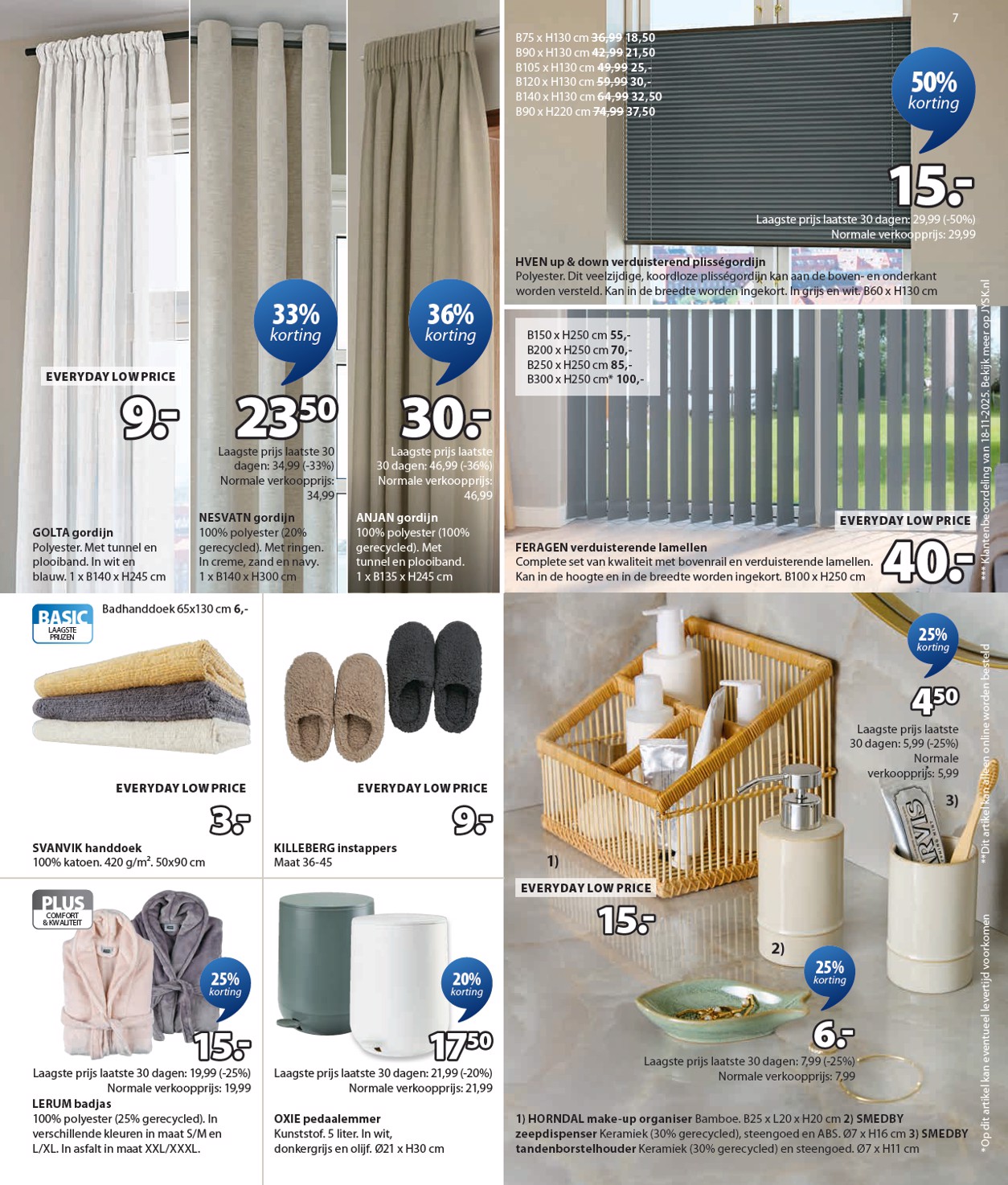 jysk - De JYSK folder geldig vanaf 19-01 t/m 01-02 - page: 7