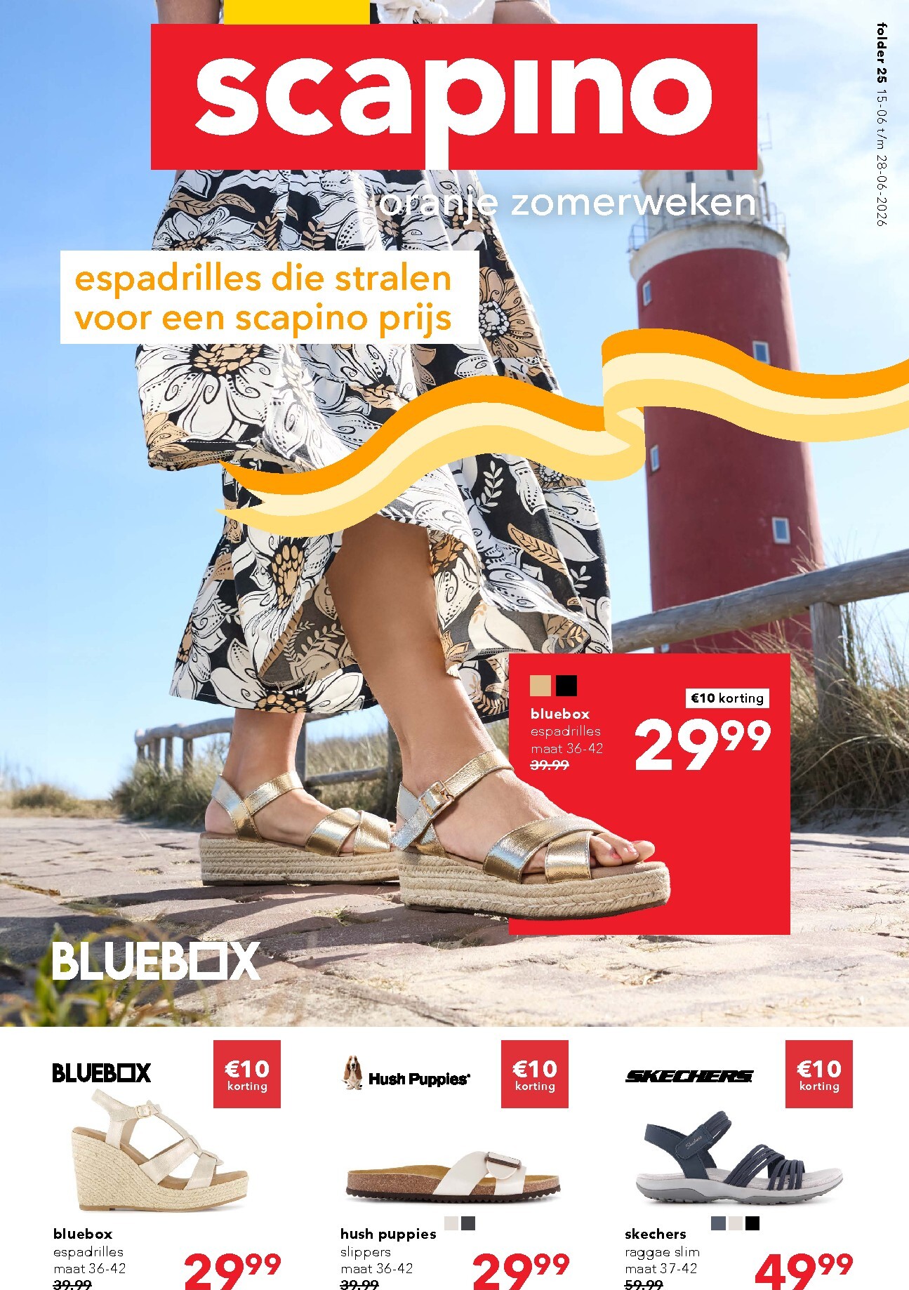 scapino - Huidige Scapino - Zomerschoenen folder geldig van maandag 15-06-2026 tot zondag 28-06-2026