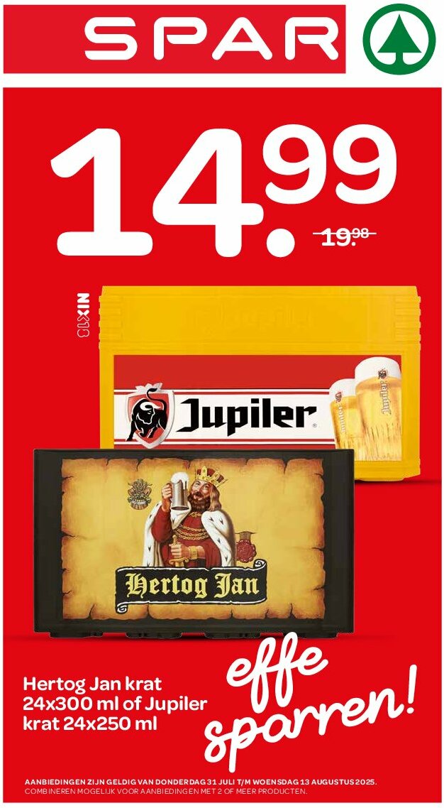 spar - SPAR folder geldig vanaf 31-07 t/m 13-08