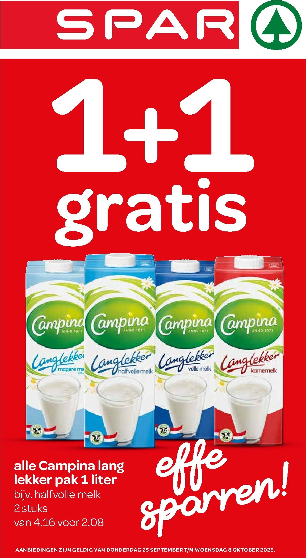 spar - SPAR folder geldig vanaf 25-09 t/m 08-10