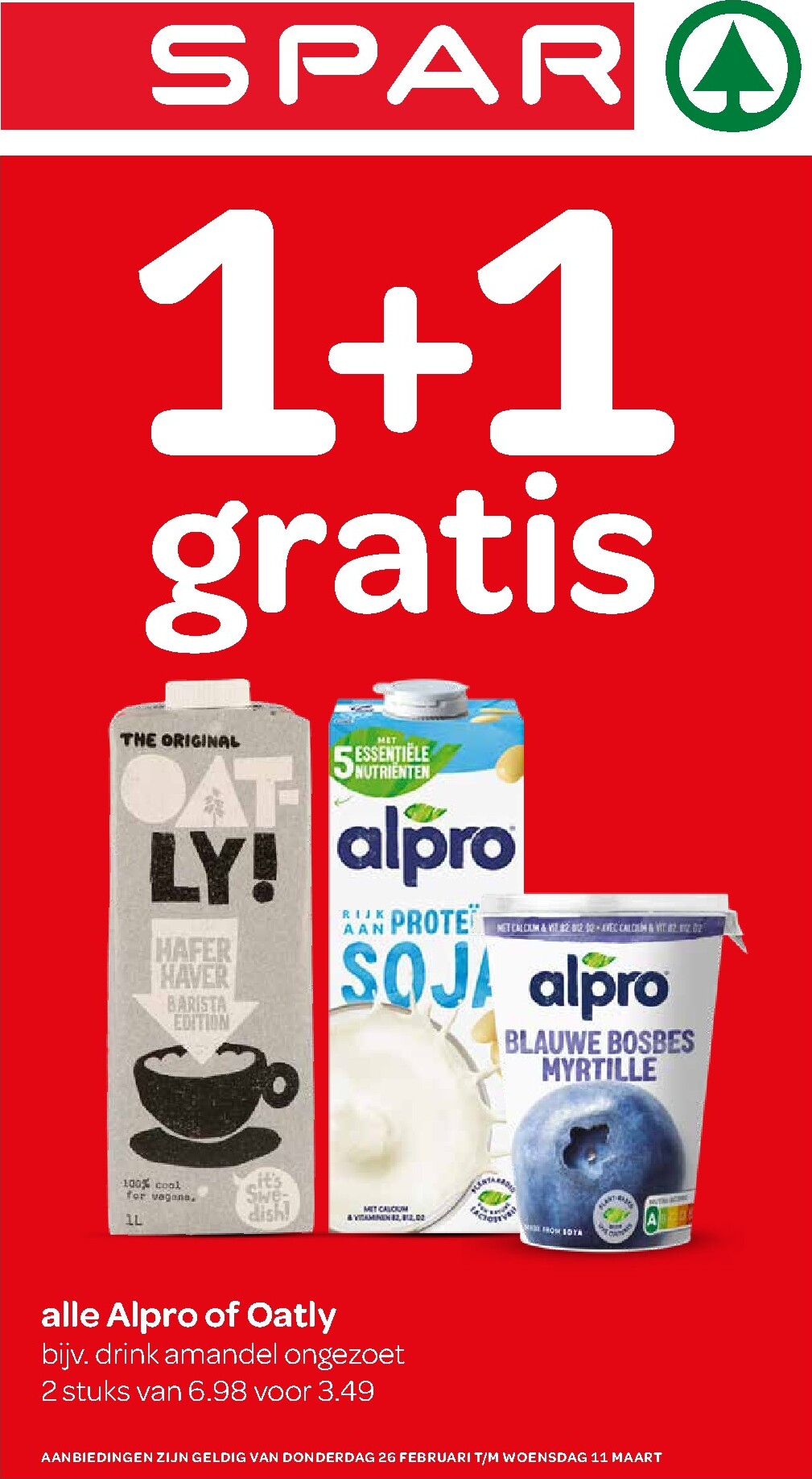 spar - De SPAR folder geldig vanaf 26-02-2026 t/m 11-03-2026 - page: 1