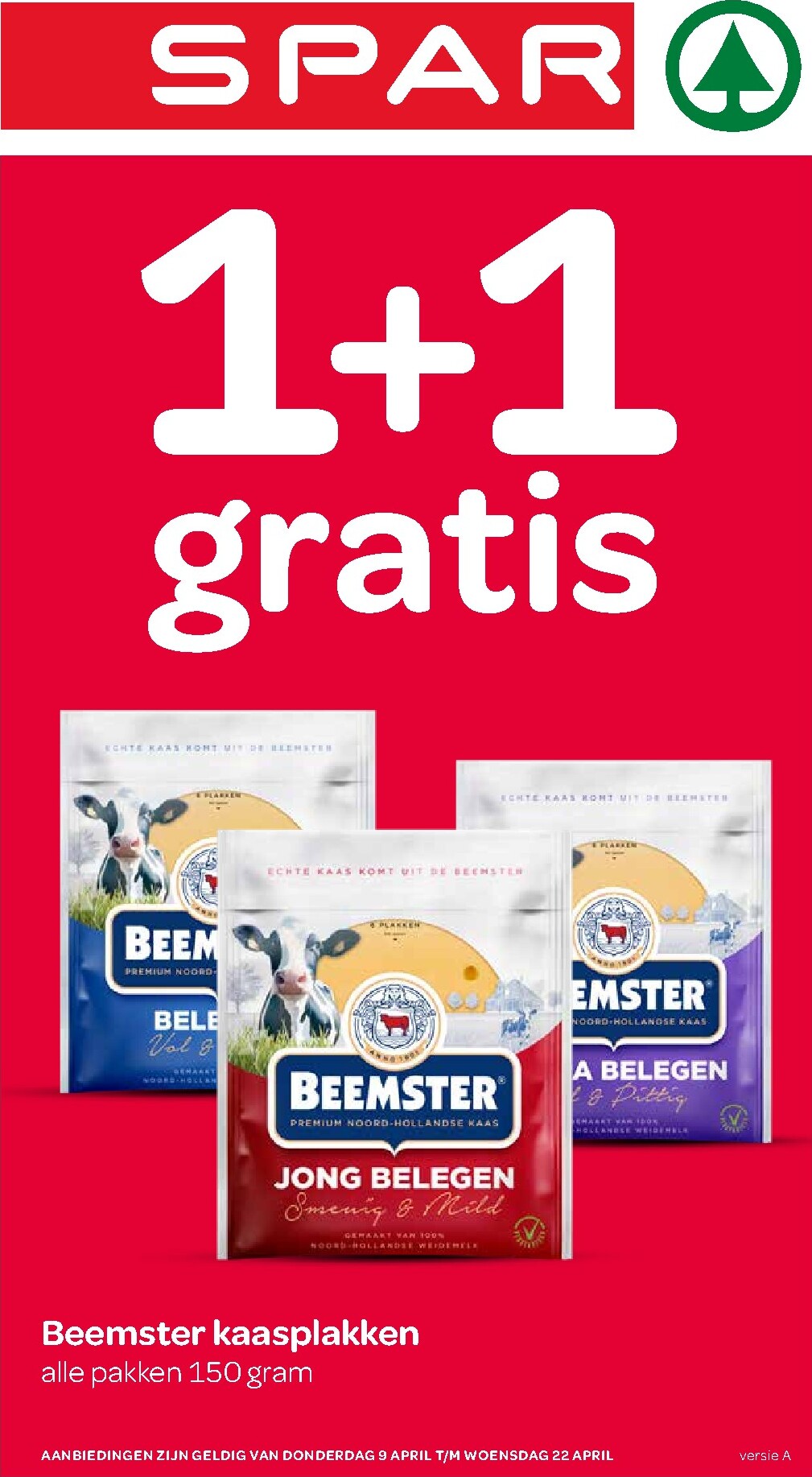spar - Huidige SPAR folder geldig van donderdag 09-04-2026 tot woensdag 22-04-2026 - page: 1