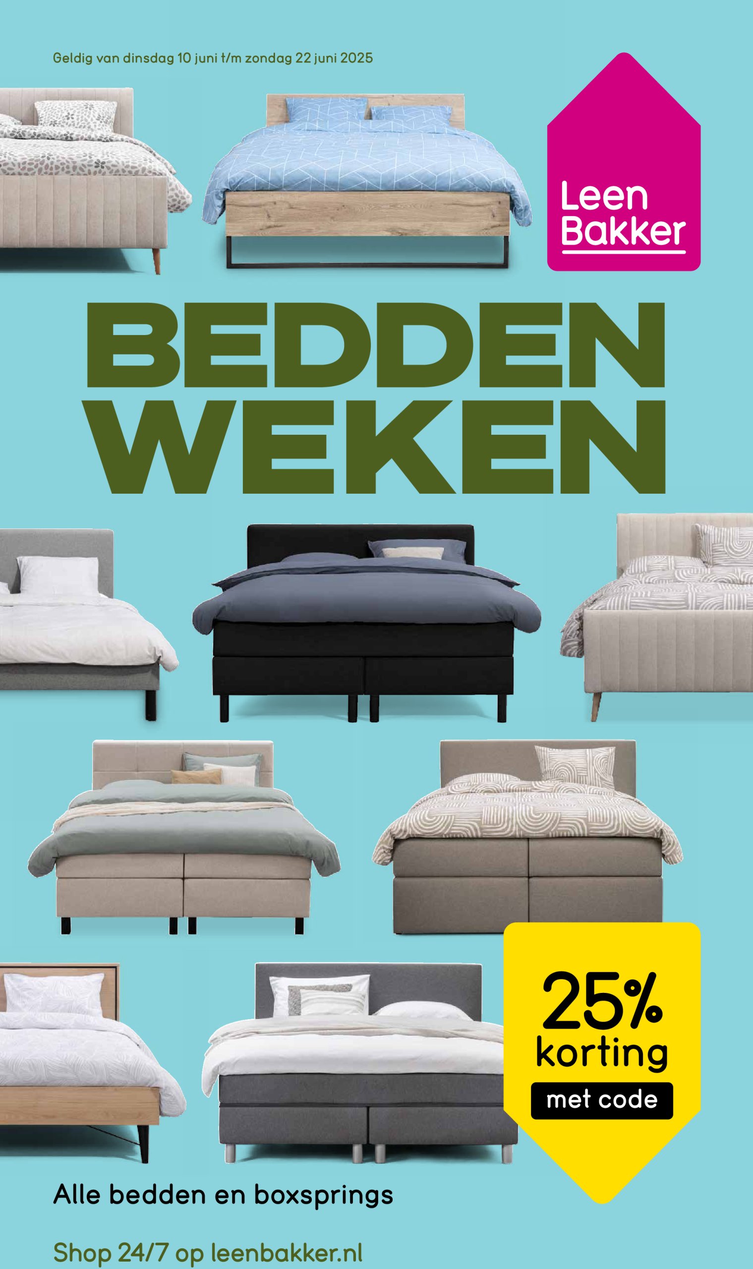 leen-bakker - Leen Bakker folder geldig vanaf 10-06 t/m 22-06 - page: 1