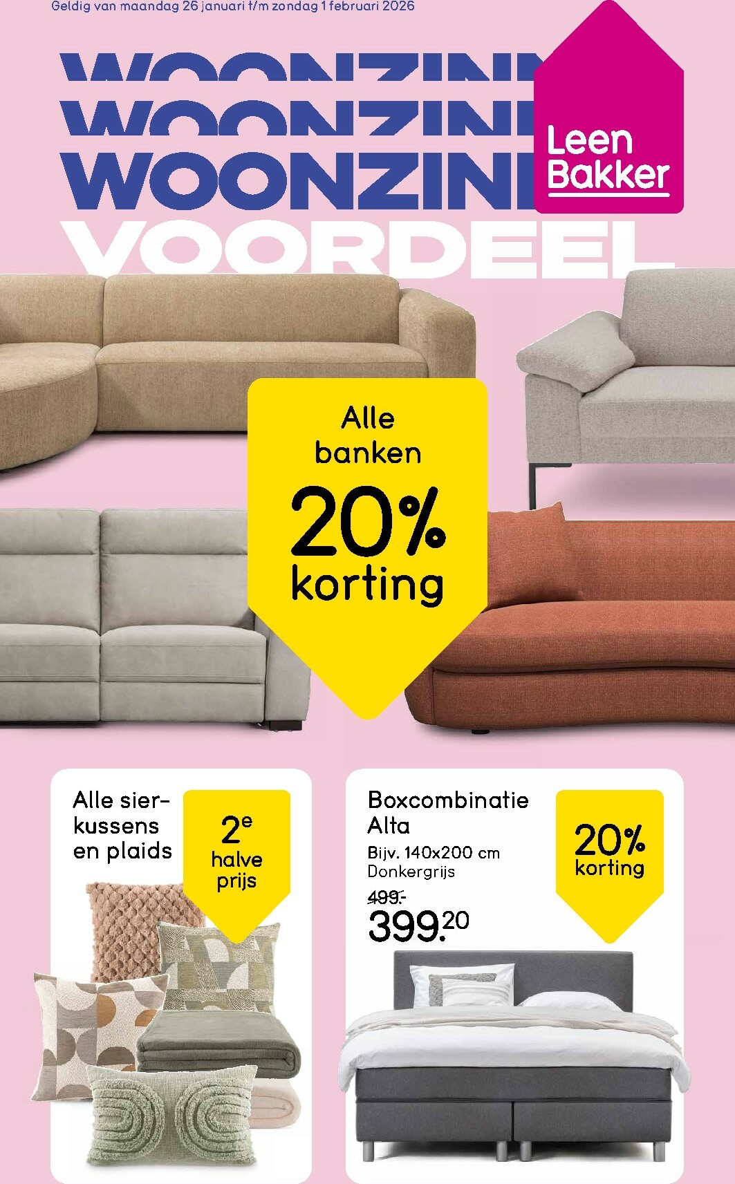leen-bakker - De Leen Bakker folder geldig vanaf 26-01 t/m 01-02
