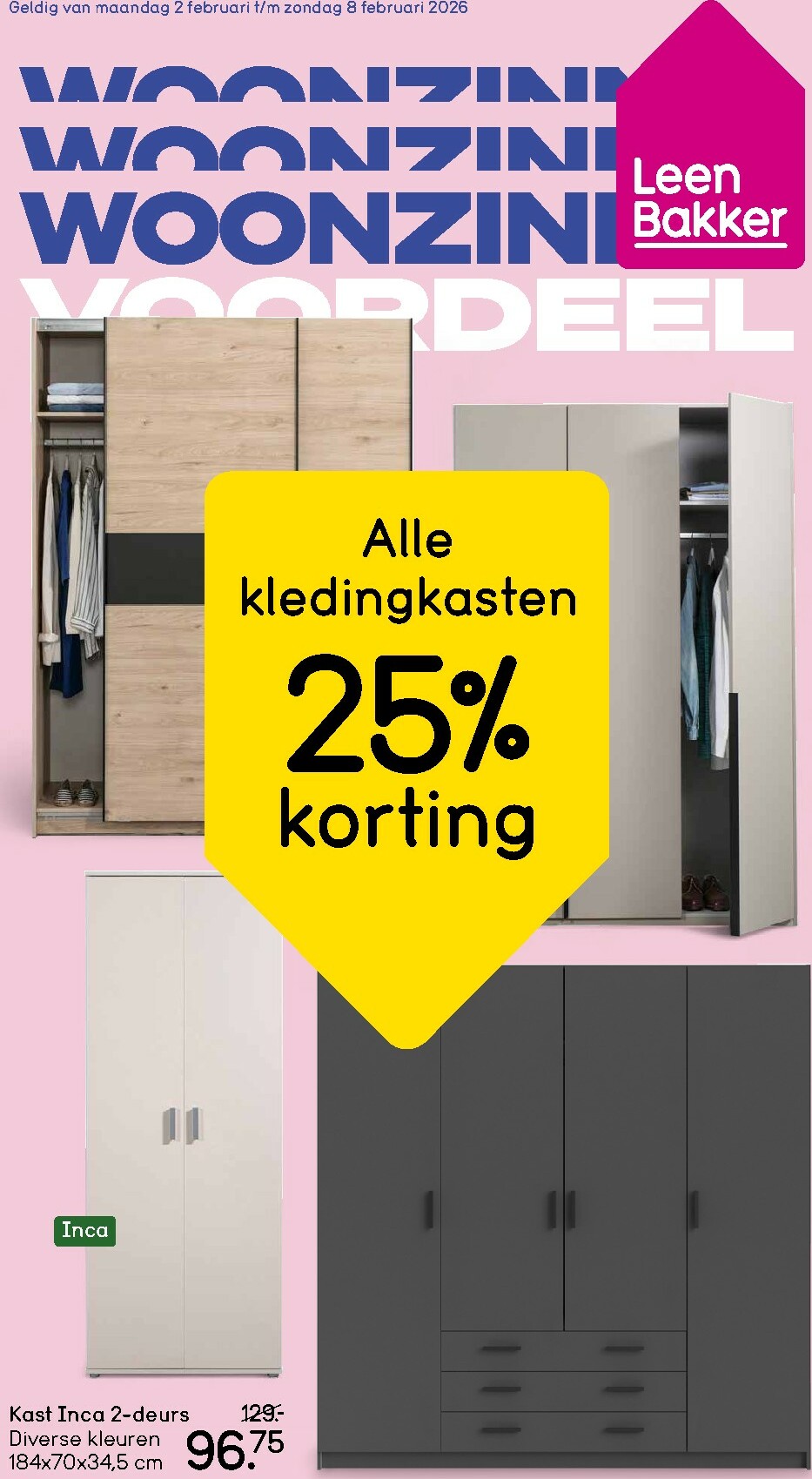 leen-bakker - De Leen Bakker folder geldig vanaf 02-02-2026 t/m 08-02-2026 - page: 1