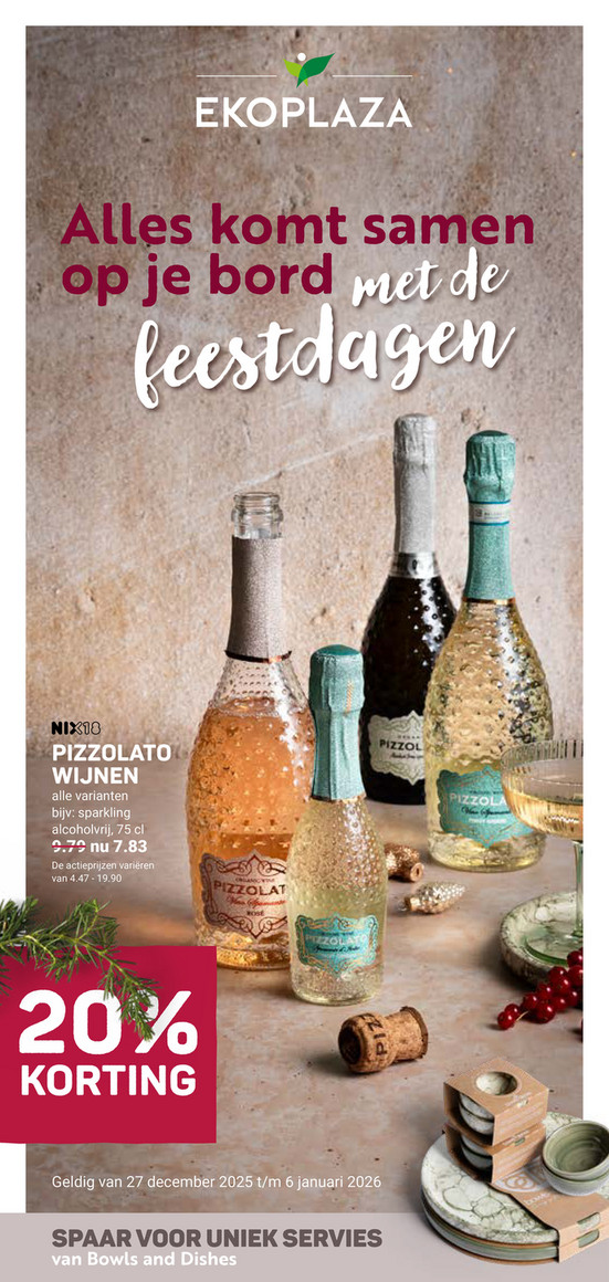 ekoplaza - De Ekoplaza folder geldig vanaf 27-12 t/m 06-01
