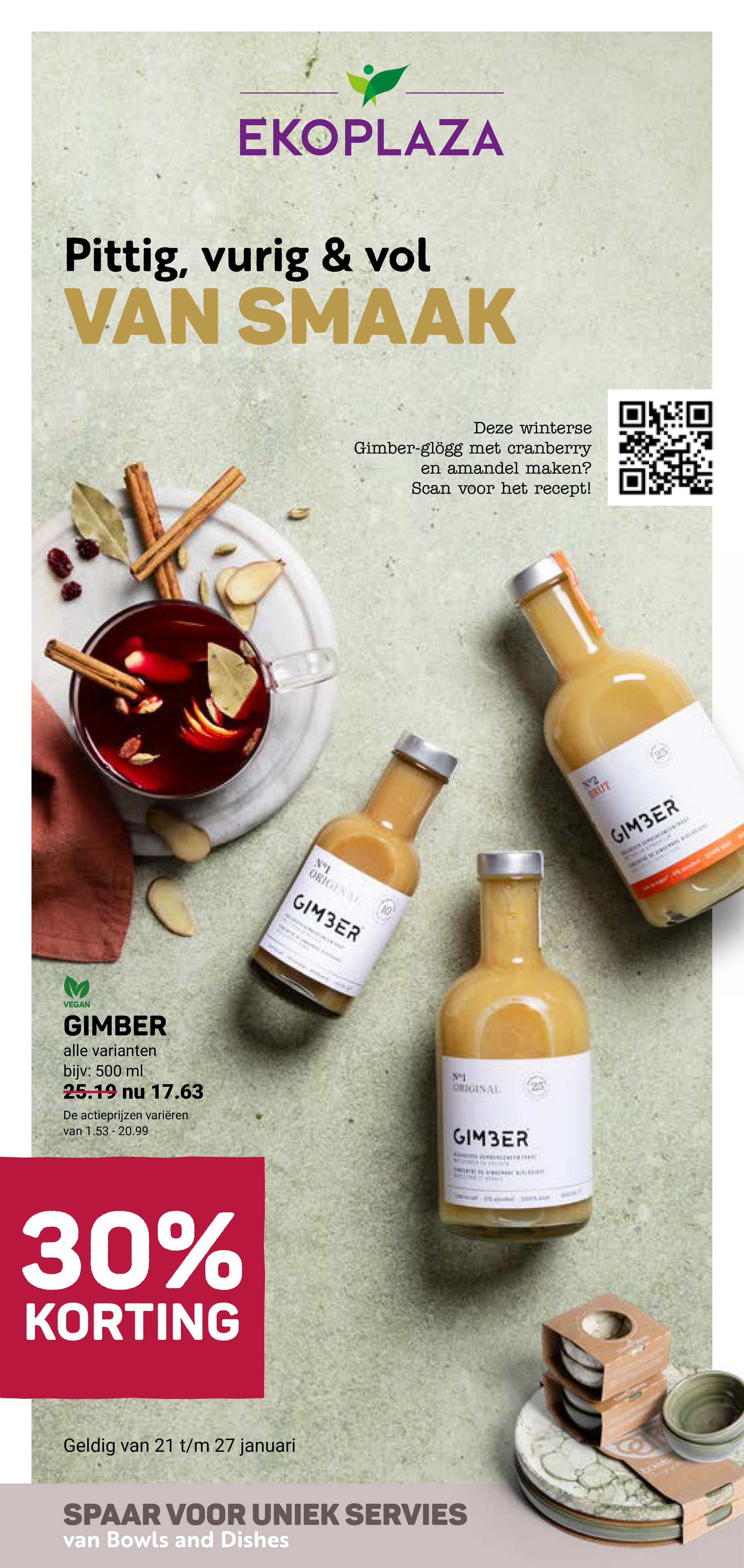 ekoplaza - De Ekoplaza folder geldig vanaf 21-01 t/m 27-01