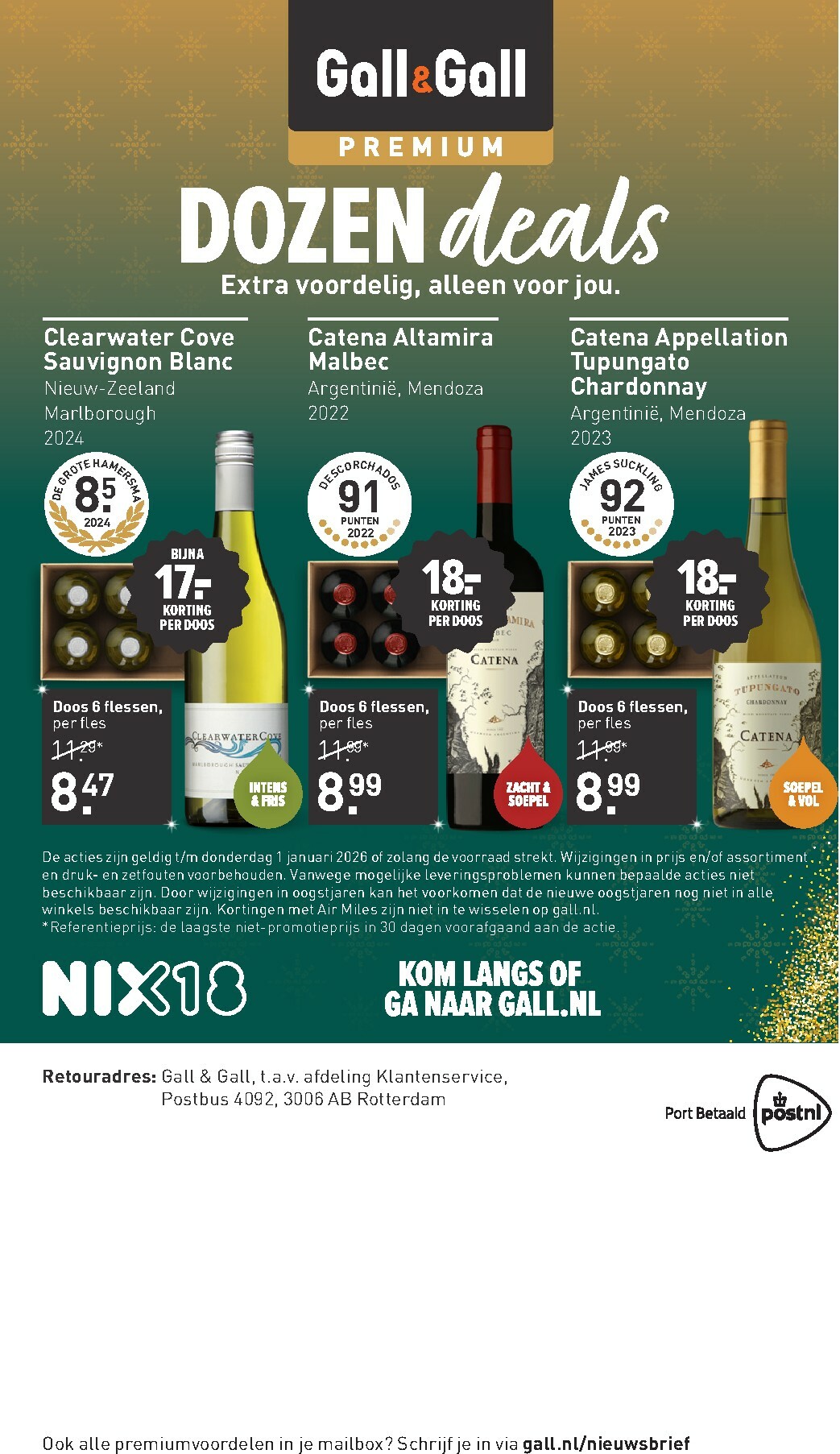 gall-gall - De Gall&Gall Premium folder geldig vanaf 15-12 t/m 01-01 - page: 12