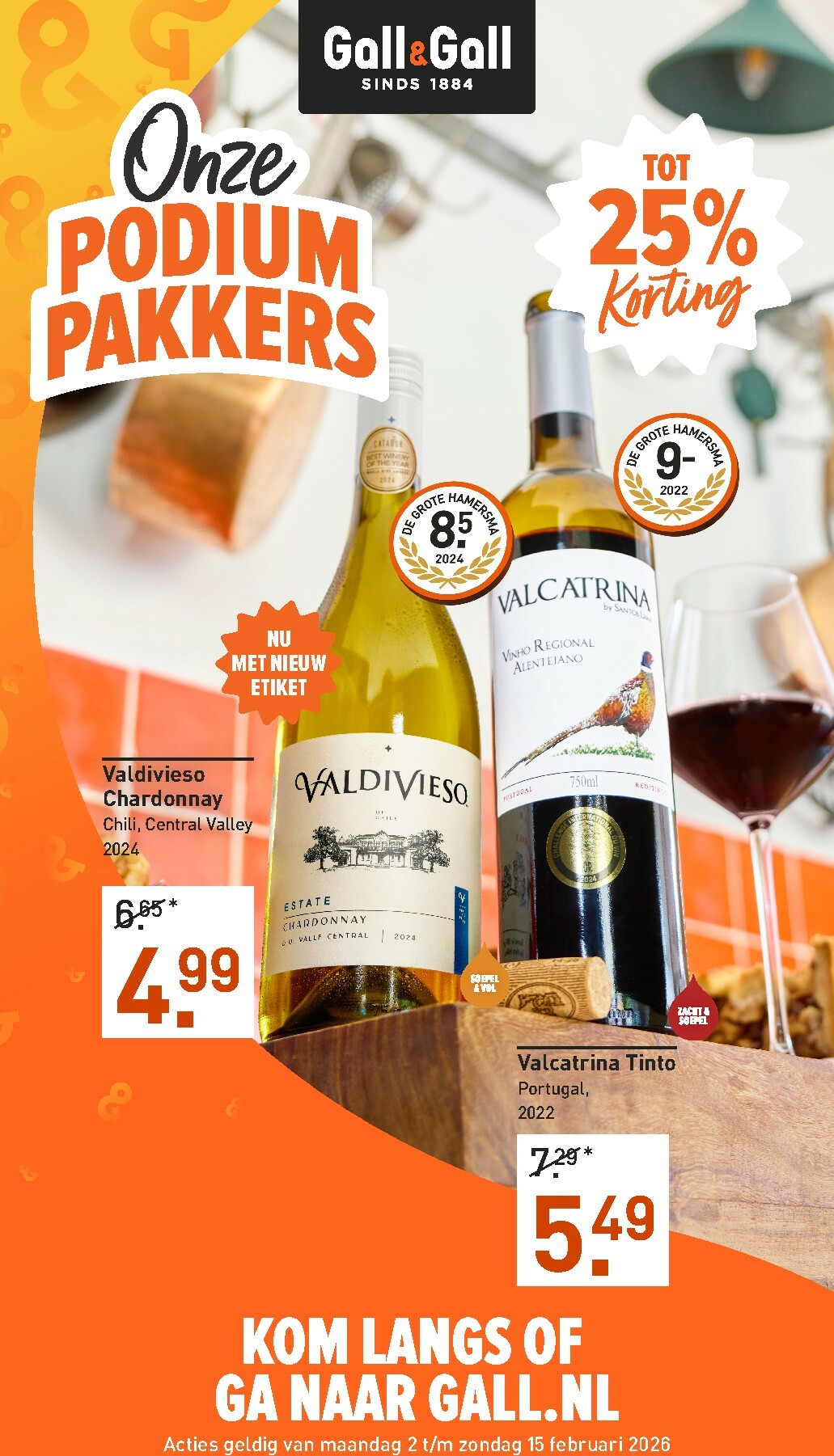 gall-gall - De Gall&Gall folder geldig vanaf 02-02-2026 t/m 15-02-2026 - page: 1