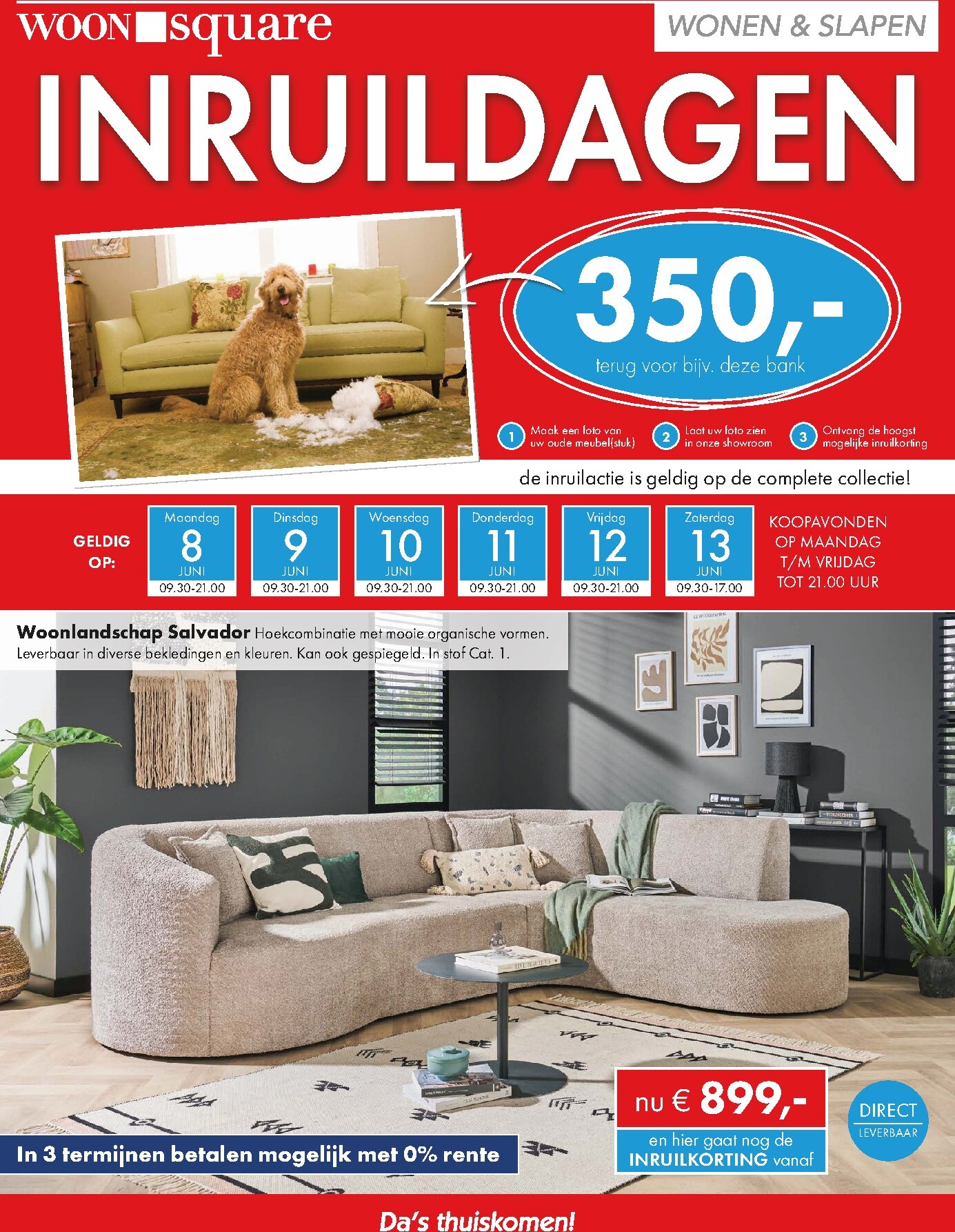 woonsquare - Woonsquare folder voor volgende week van maandag 08-06-2026 tot zaterdag 13-06-2026
