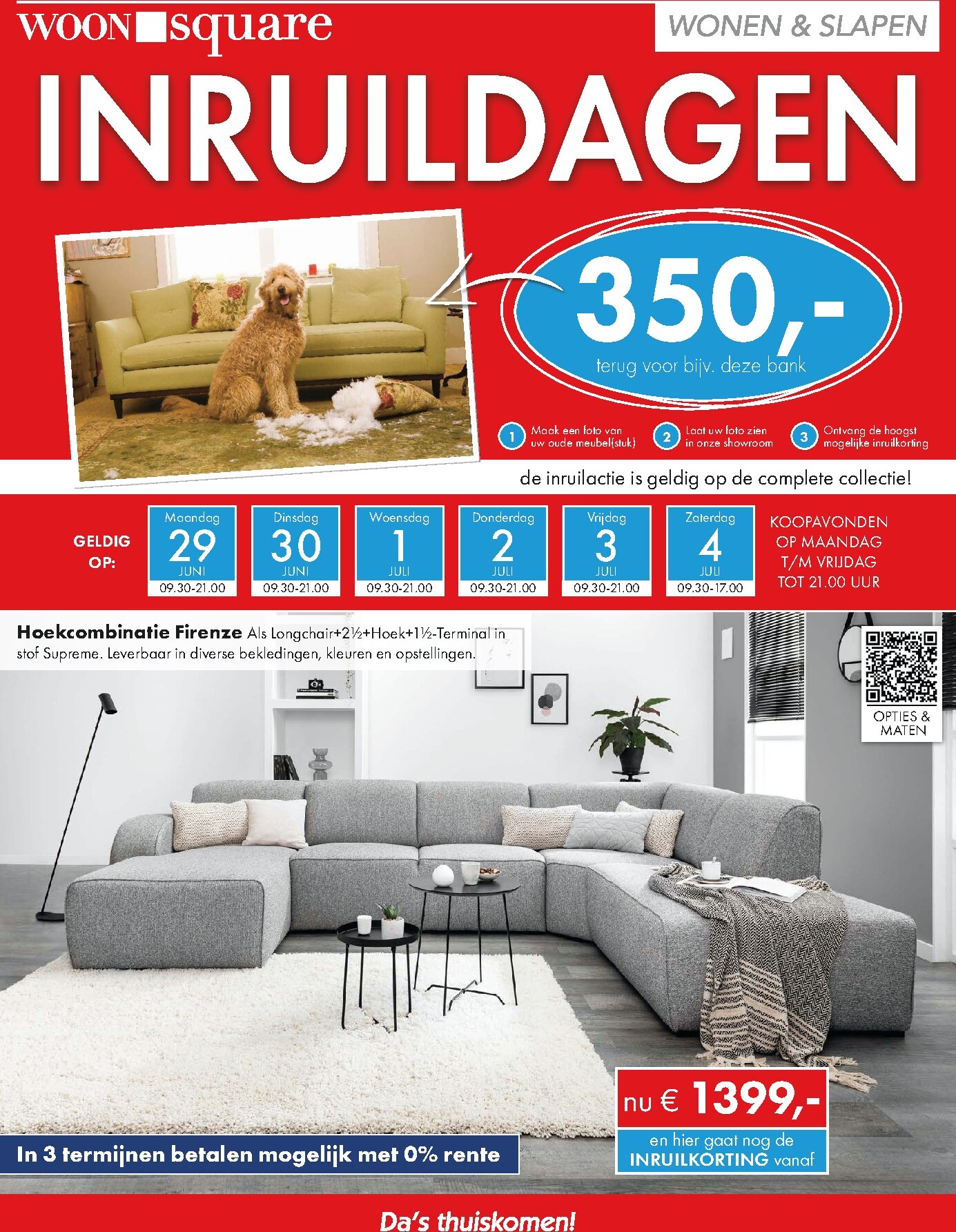woonsquare - Woonsquare folder voor volgende week van maandag 29-06-2026 tot zaterdag 04-07-2026