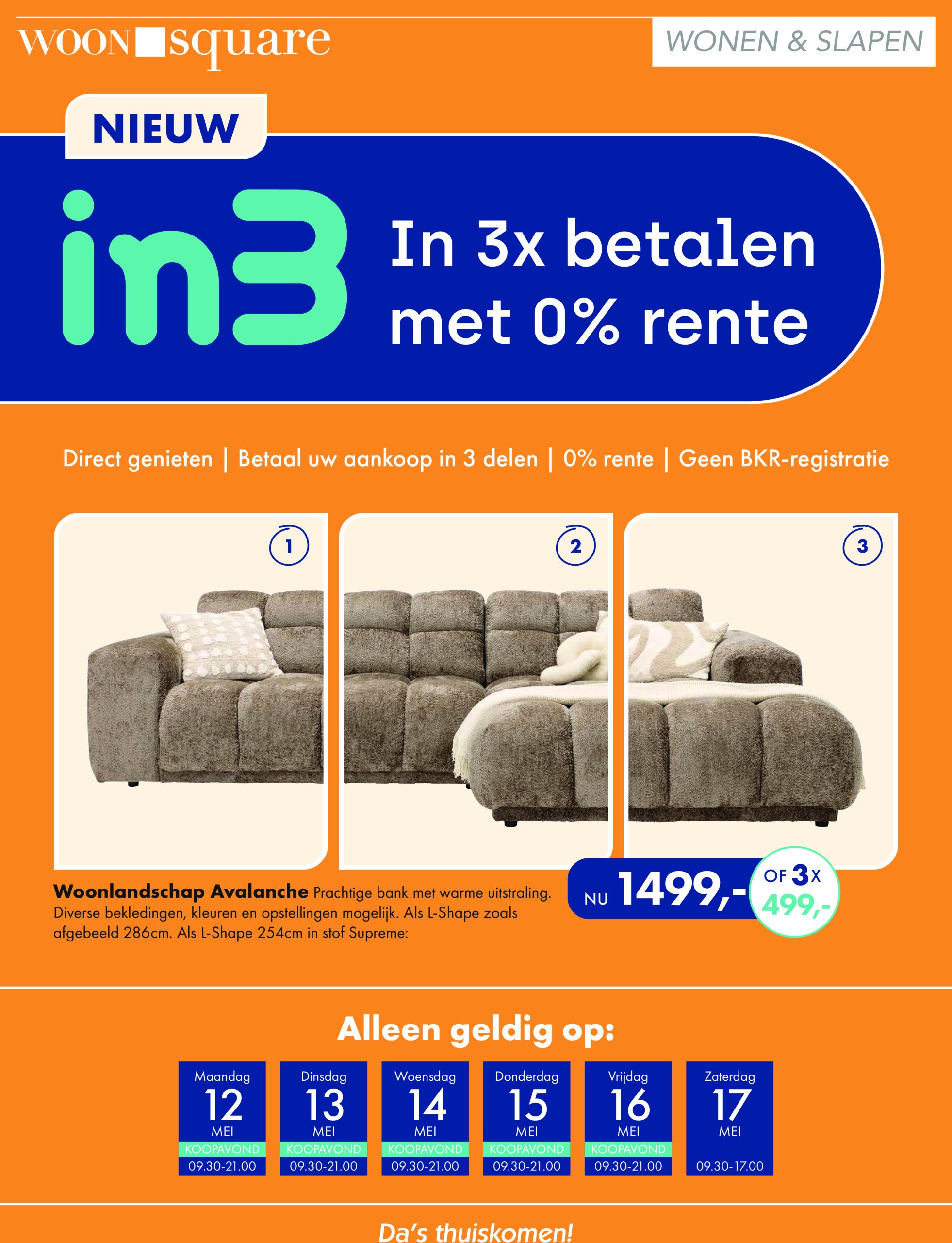 woonsquare - Woonsquare folder geldig vanaf 12-05 t/m 17-05