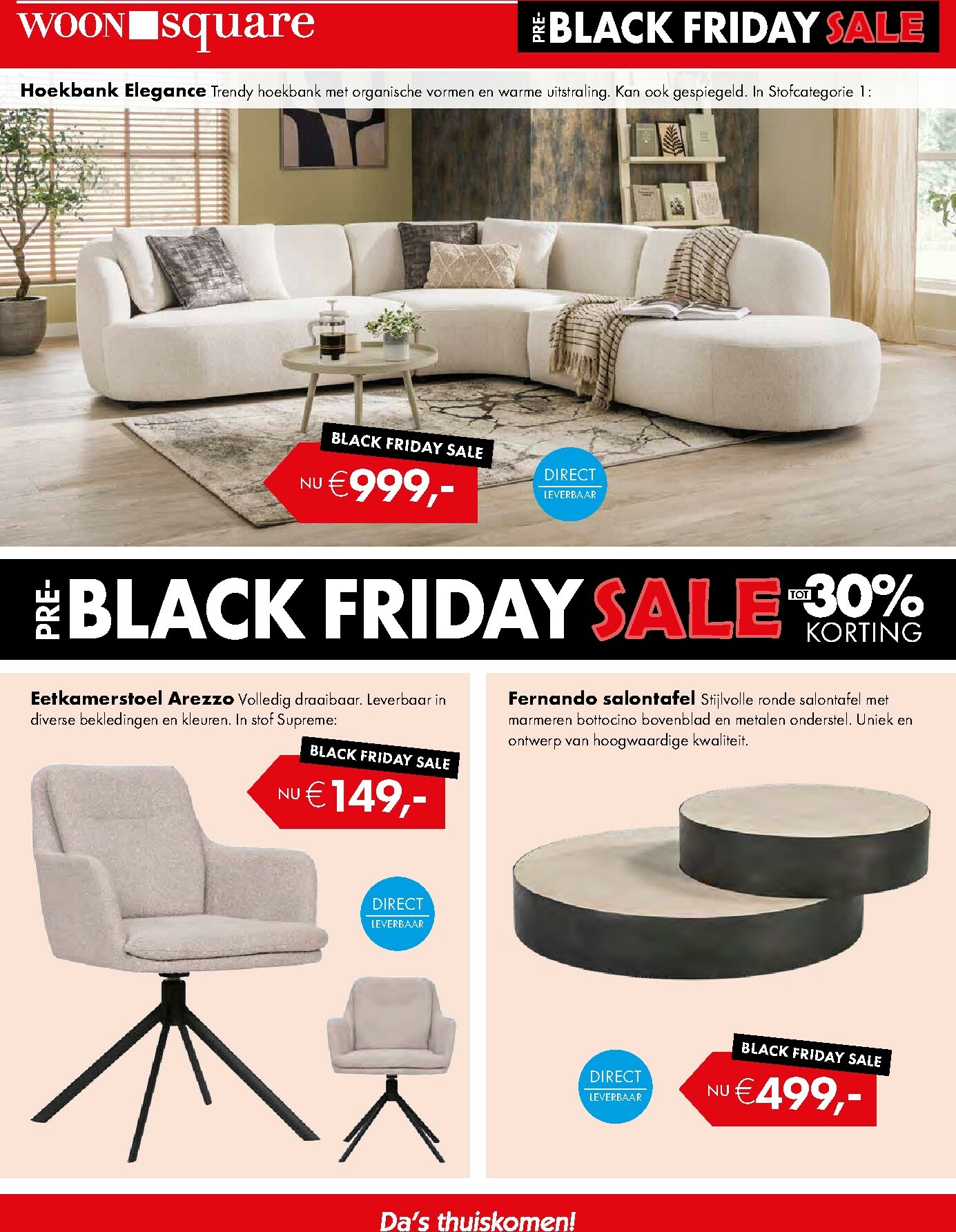 woonsquare - De Woonsquare - Black Friday folder geldig vanaf 10-11 t/m 15-11 - page: 4