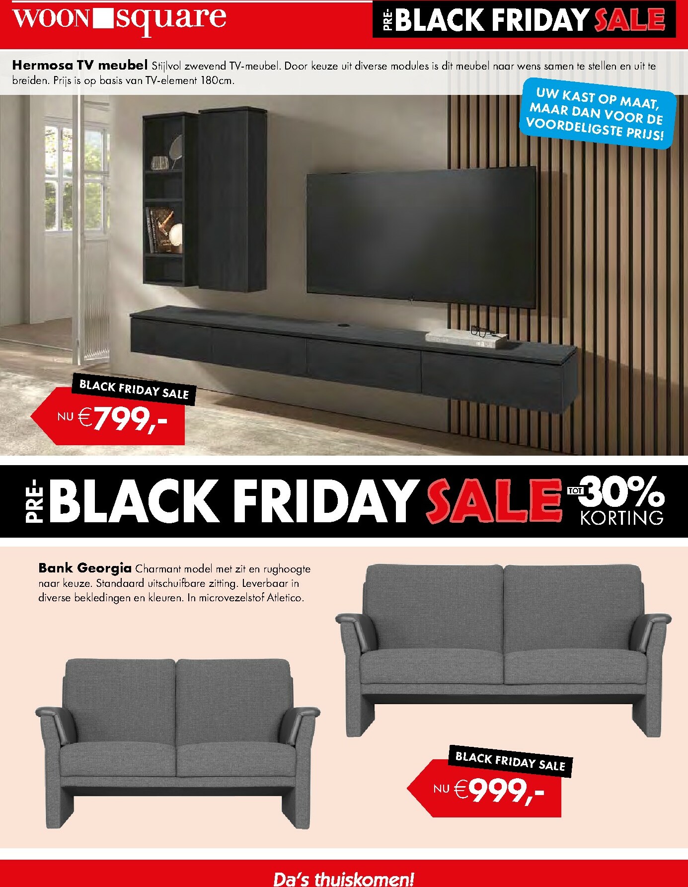 woonsquare - De Woonsquare - Black Friday folder geldig vanaf 10-11 t/m 15-11 - page: 7